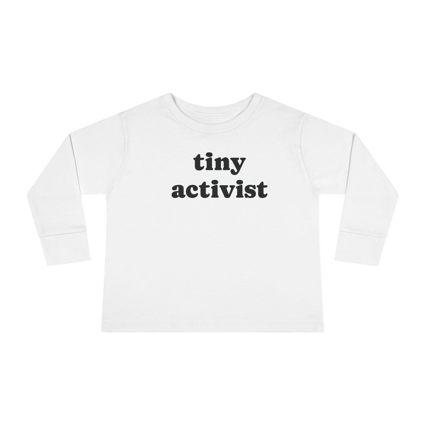 Long Sleeve Tee, Toddler, Tiny Activist (UK only)