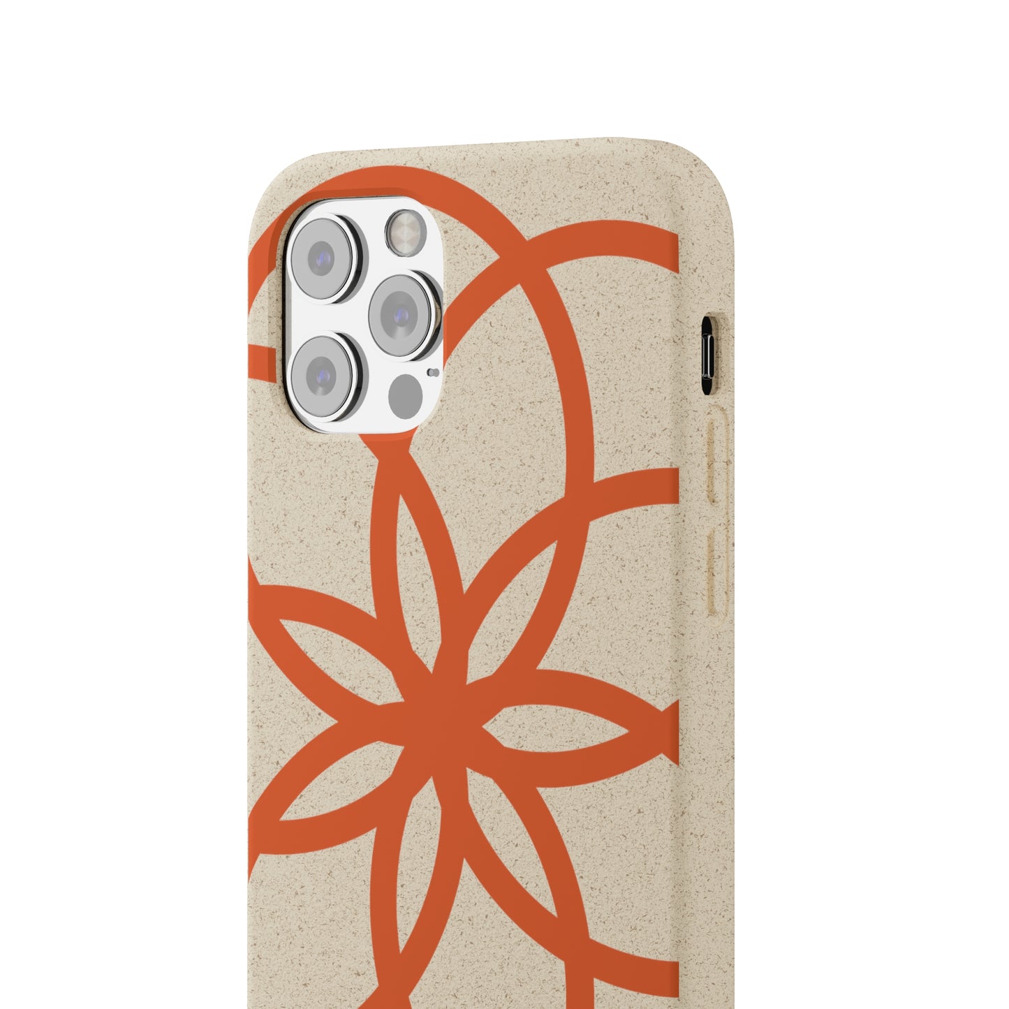 Phone Case, Biodegradable, Graphic Snowflake