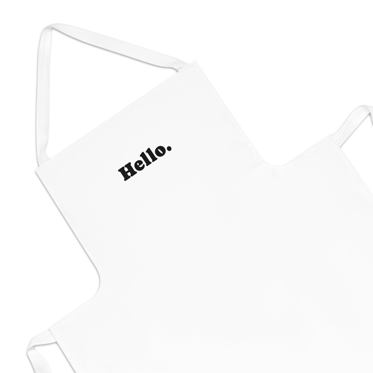 Apron, Adult, Hello