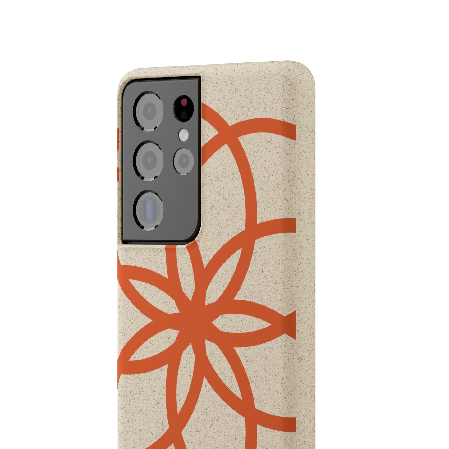 Phone Case, Biodegradable, Graphic Snowflake