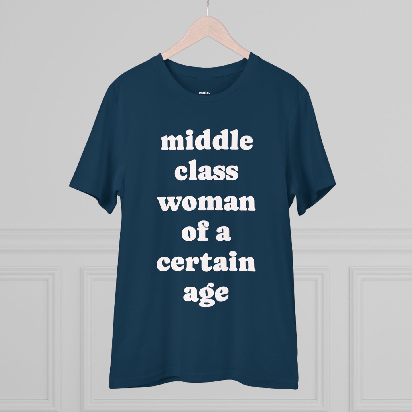 T-Shirt, Organic, Unisex, Certain Age (Large Text)