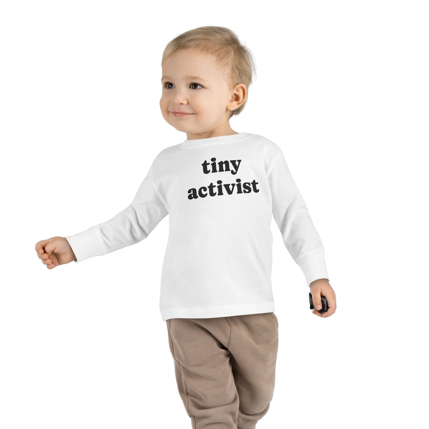 Long Sleeve Tee, Toddler, Tiny Activist (UK only)