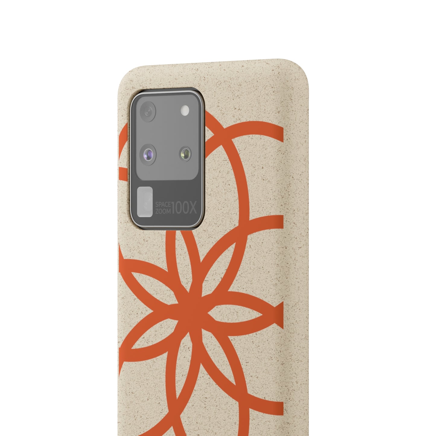 Phone Case, Biodegradable, Graphic Snowflake