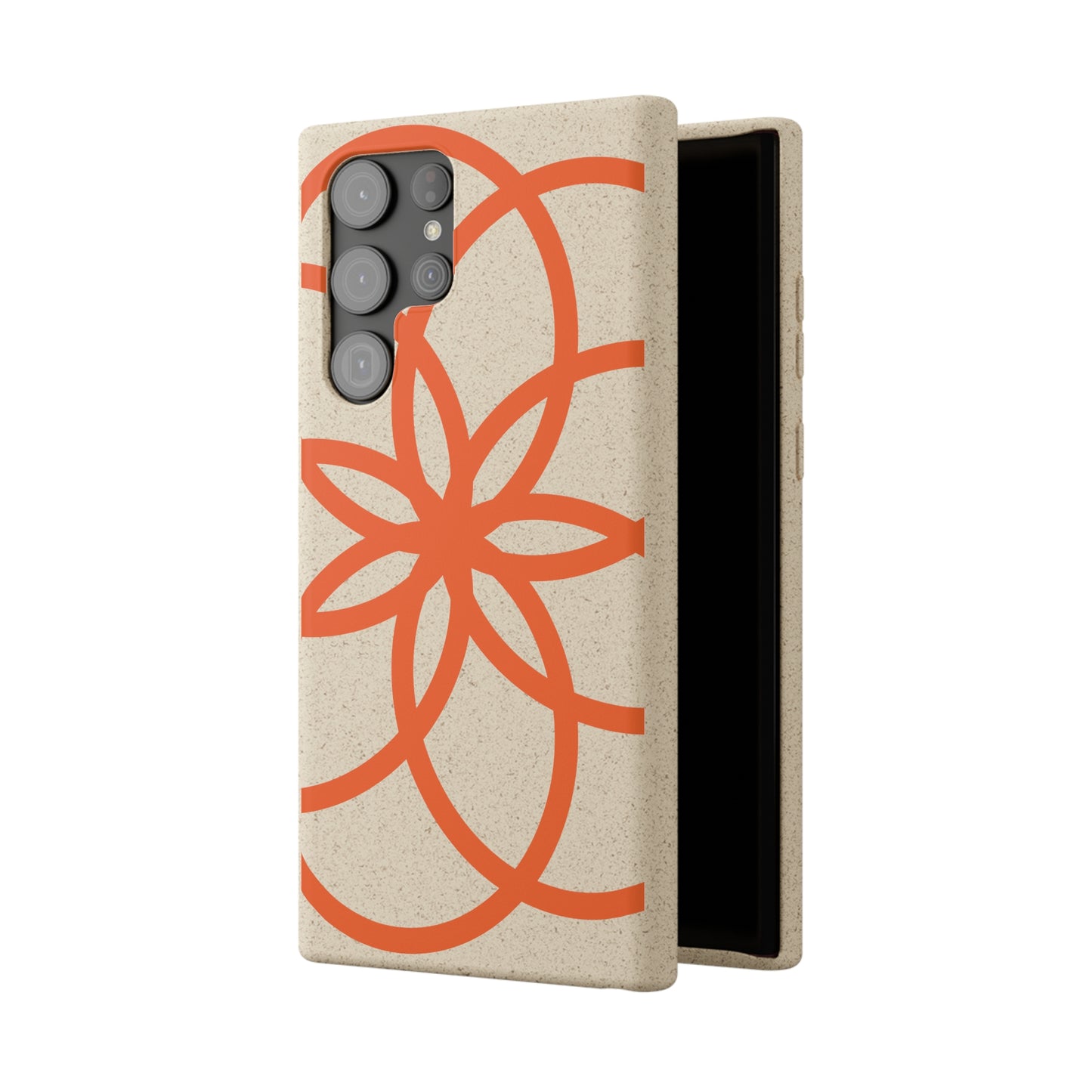 Phone Case, Biodegradable, Graphic Snowflake