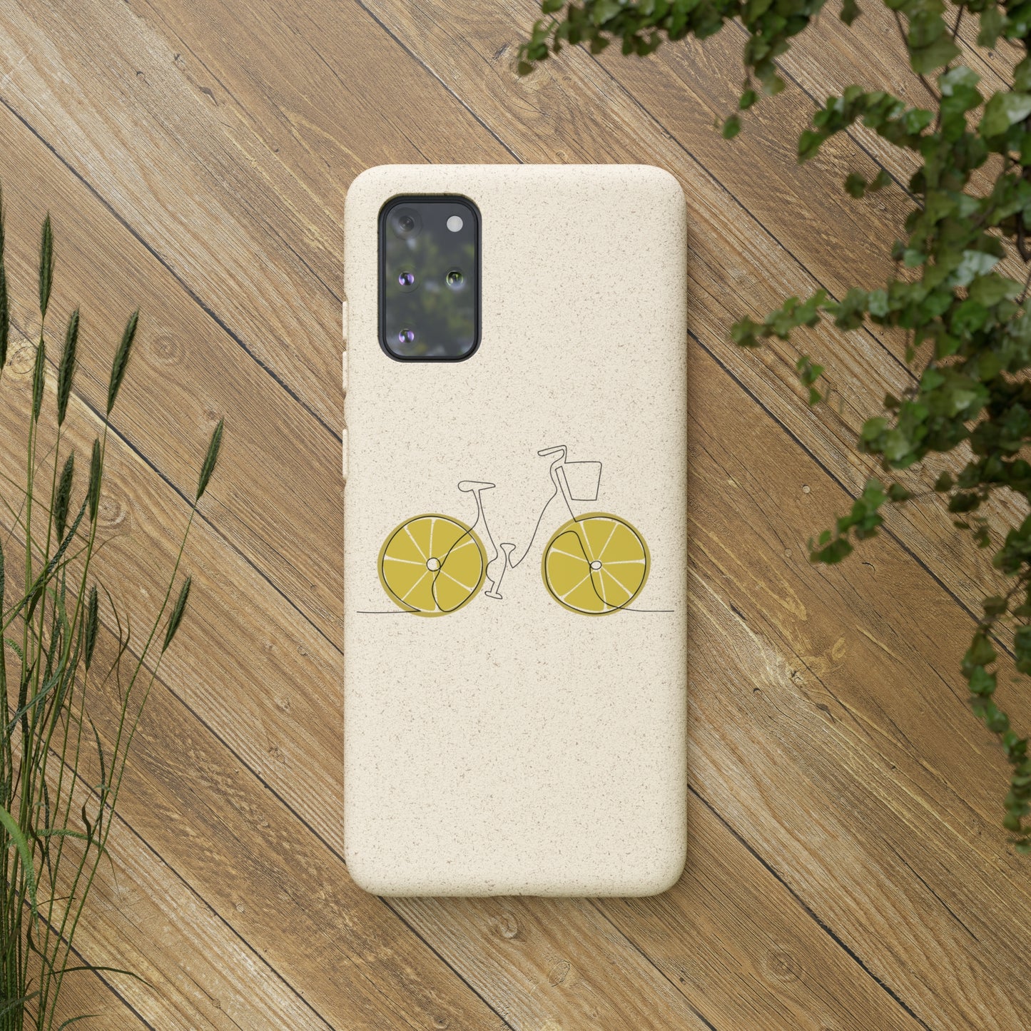 Phone Case, Biodegradable, Pedal Bike