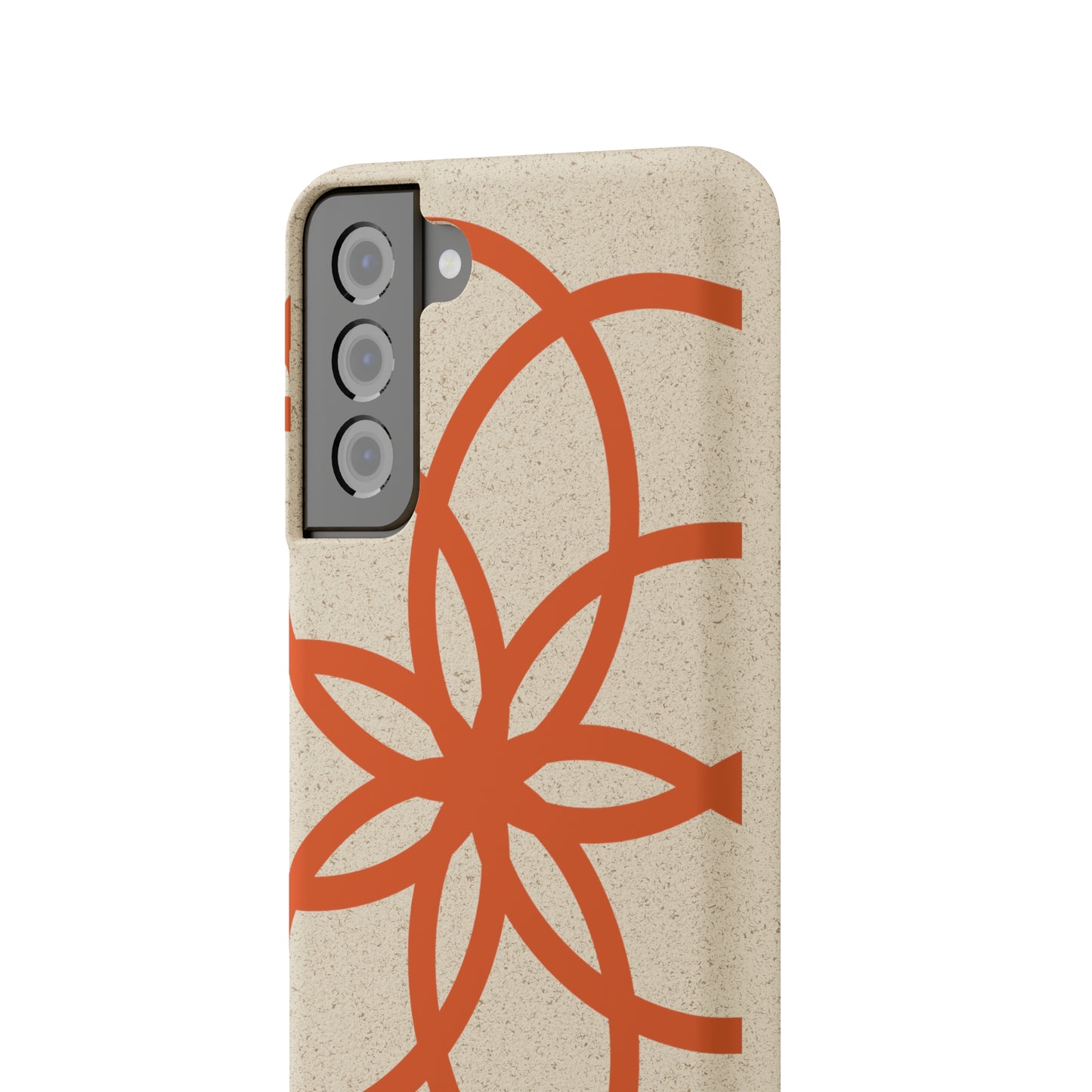 Phone Case, Biodegradable, Graphic Snowflake