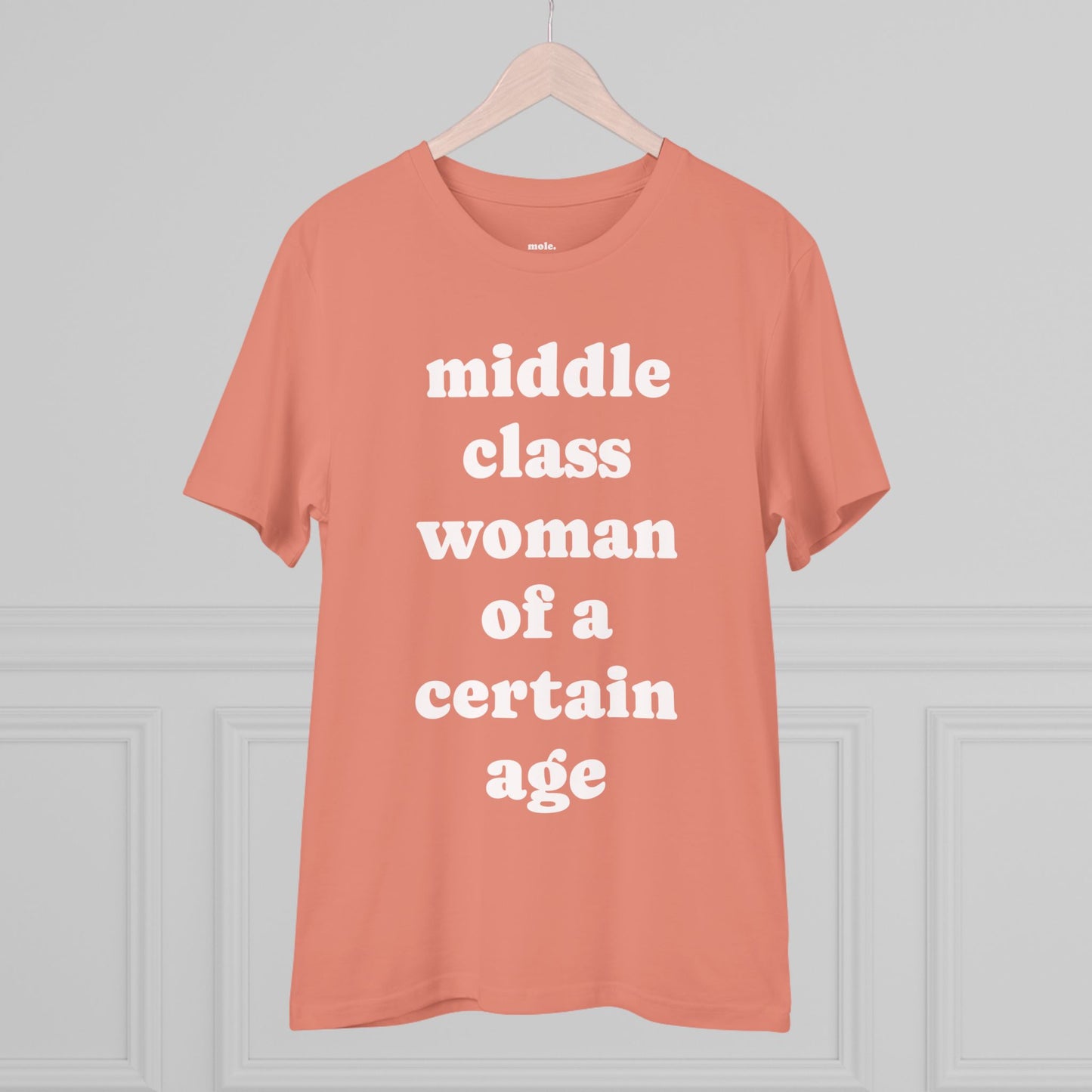 T-Shirt, Organic, Unisex, Certain Age (Large Text)