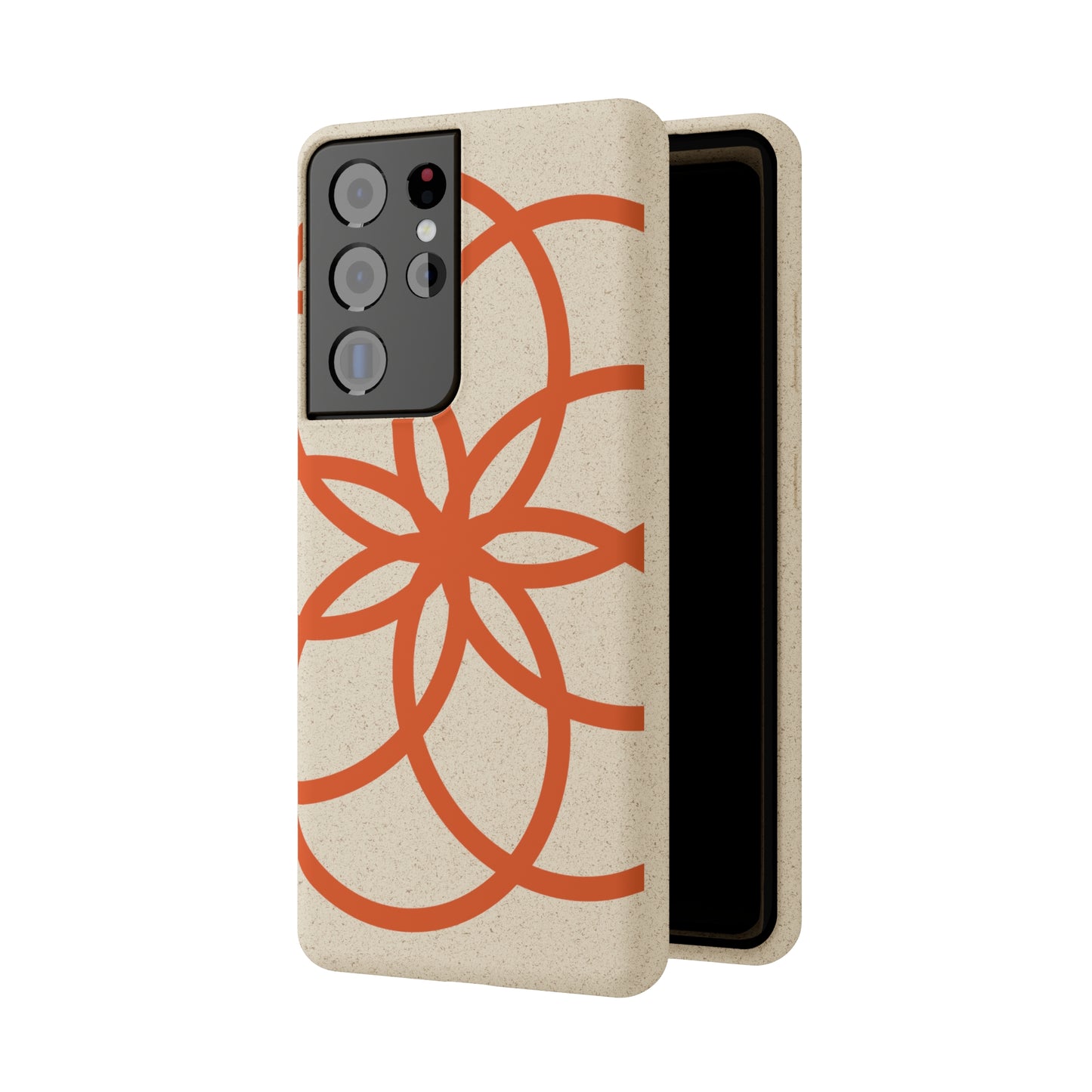 Phone Case, Biodegradable, Graphic Snowflake