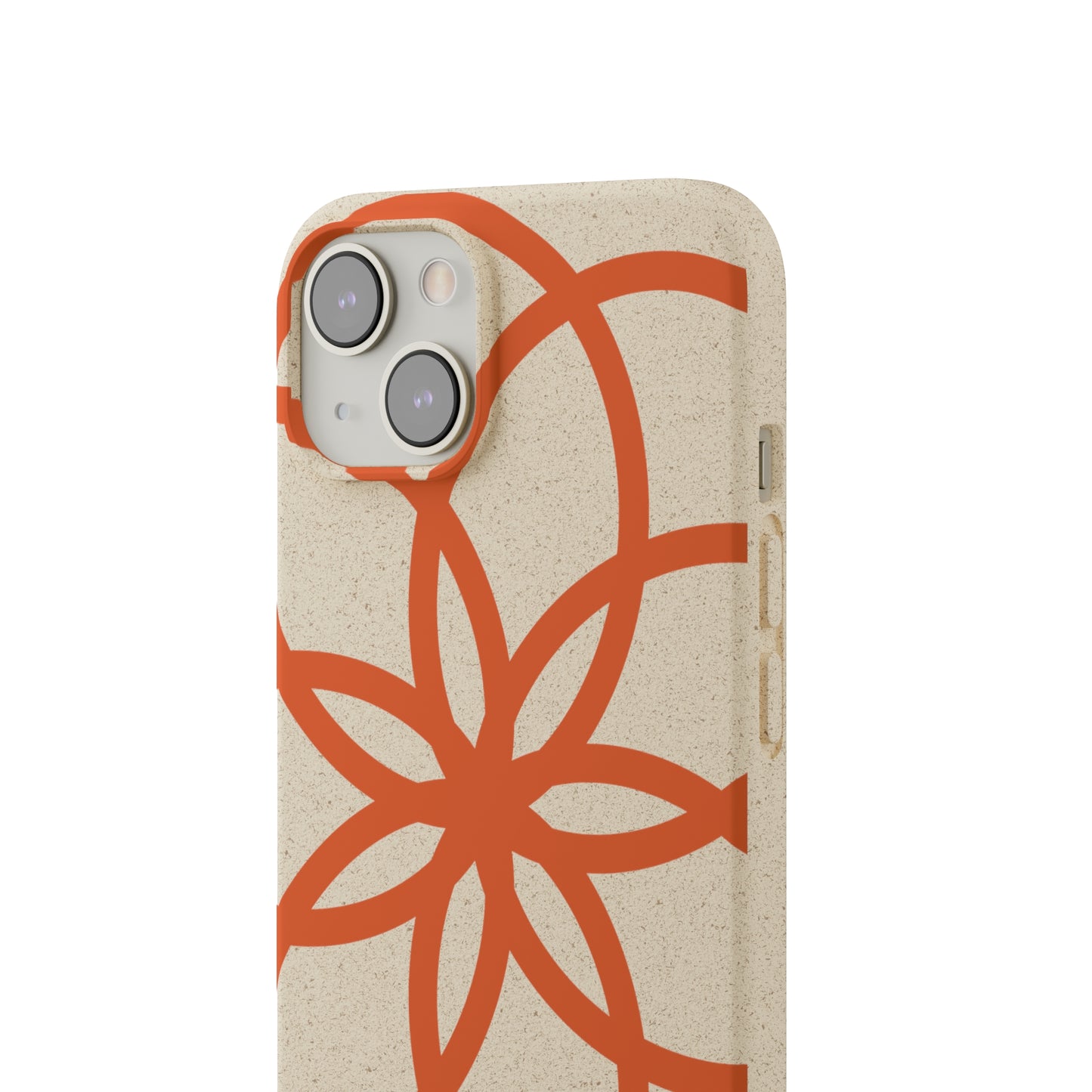 Phone Case, Biodegradable, Graphic Snowflake