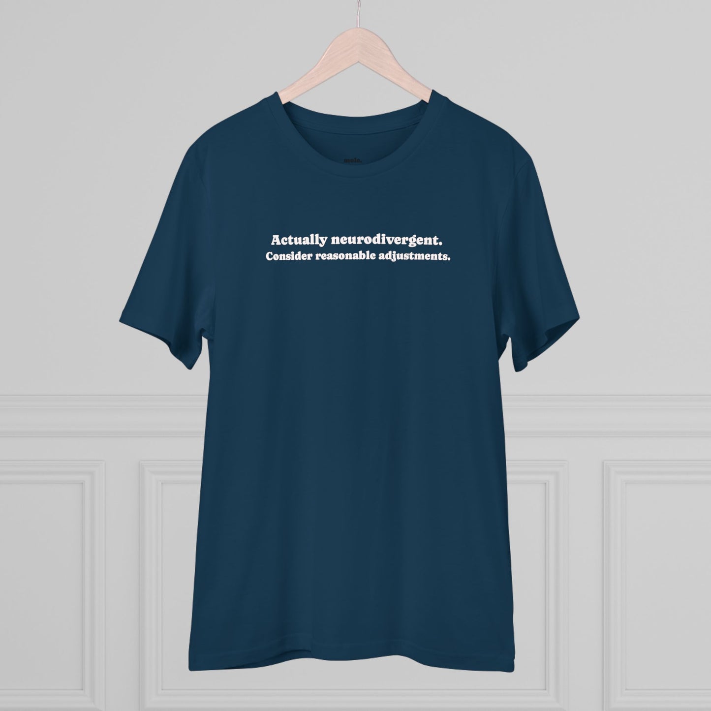 T-Shirt, Organic, Unisex, Reasonable Adjustments