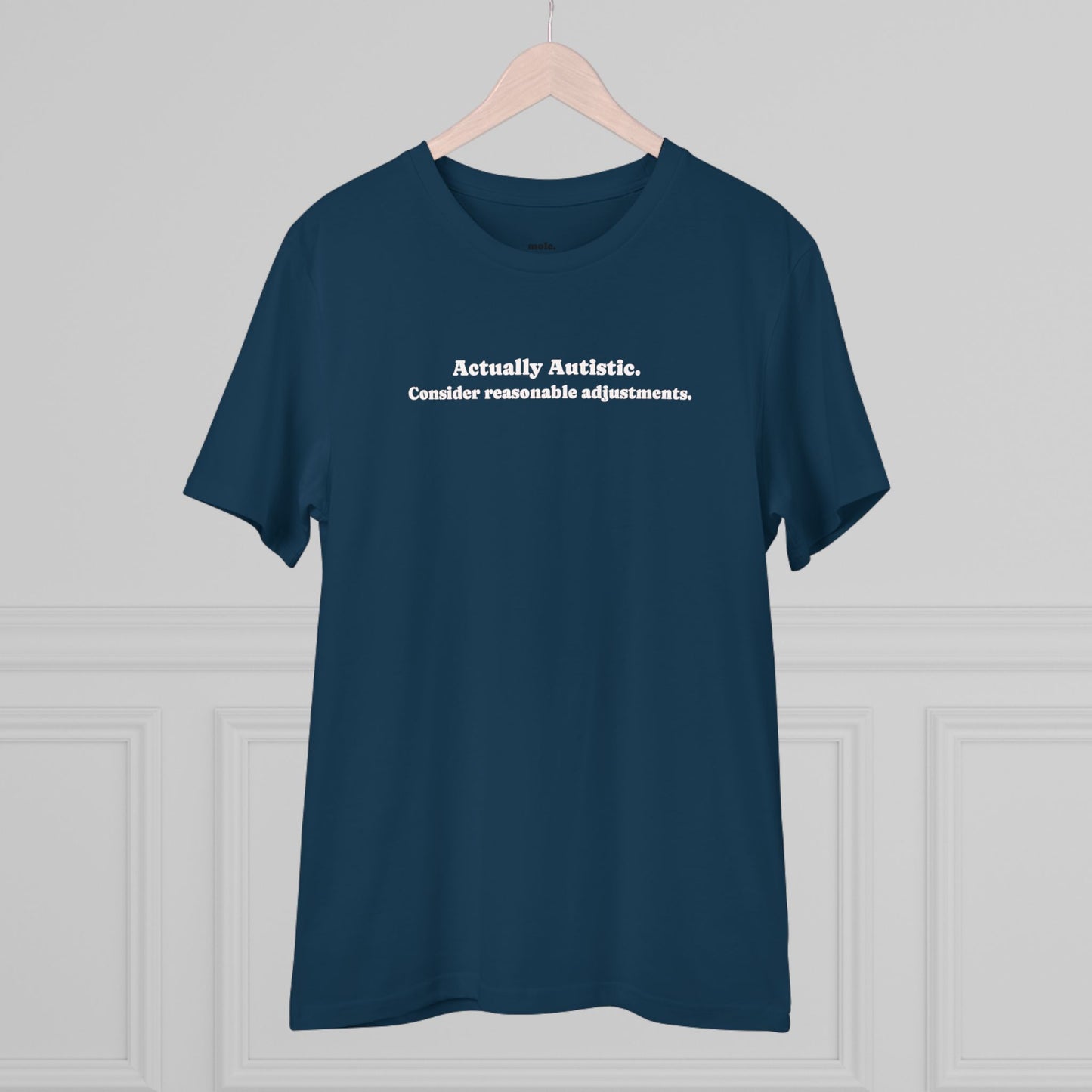 T-Shirt, Organic, Unisex, Actually Autistic