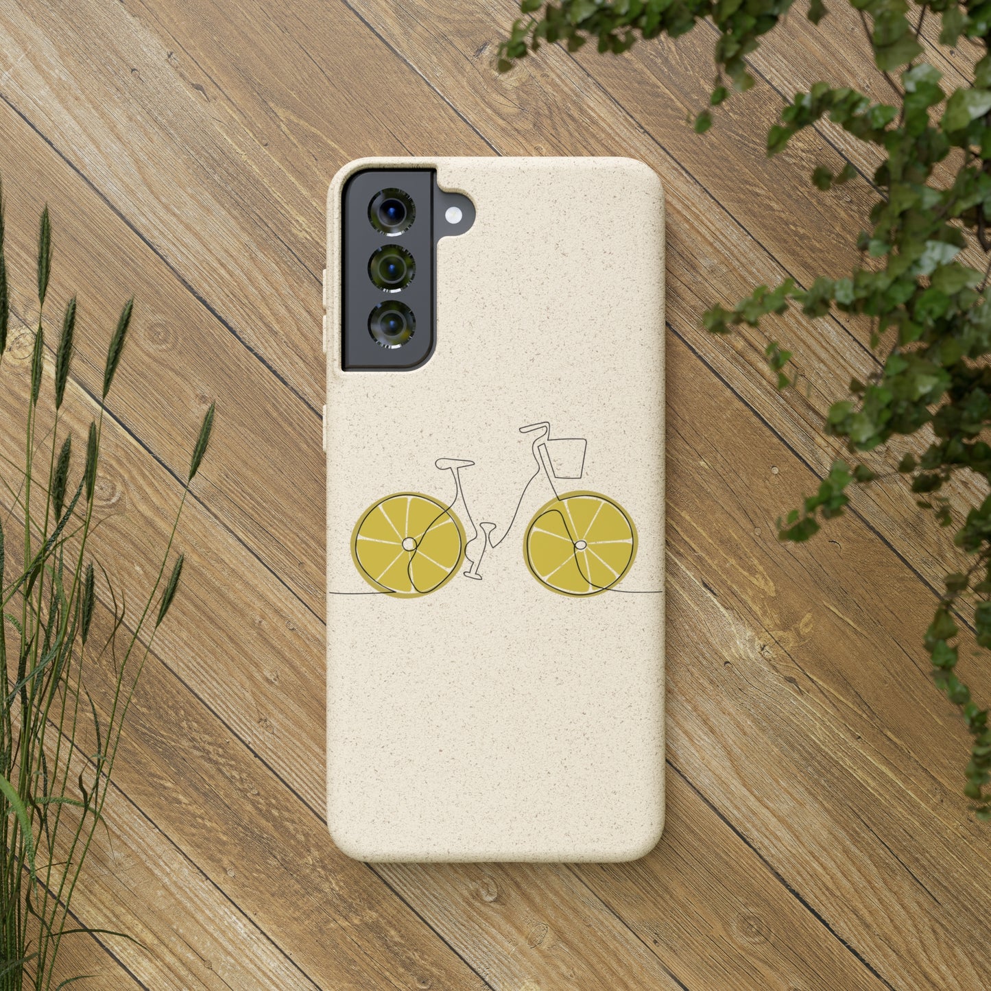 Phone Case, Biodegradable, Pedal Bike