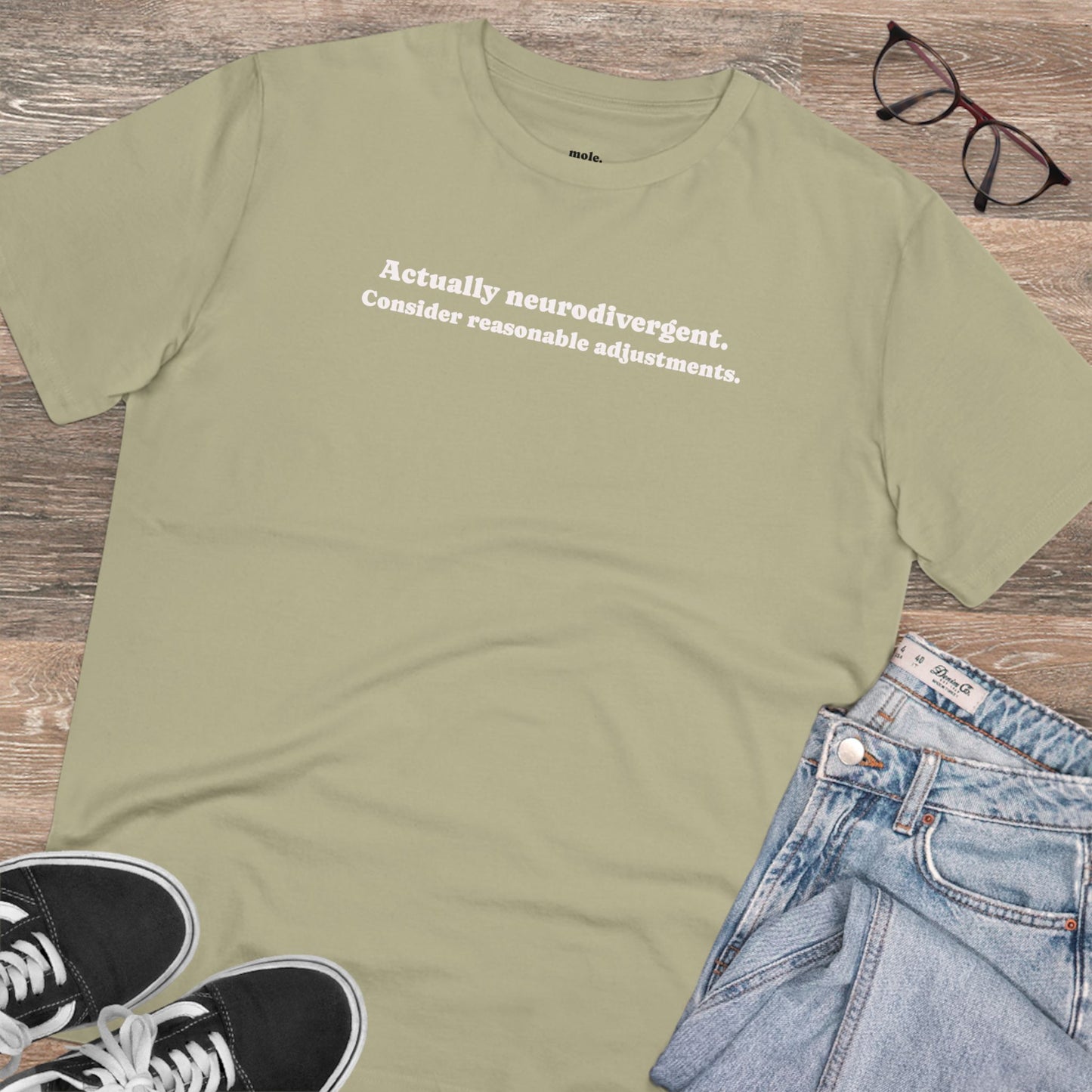 T-Shirt, Organic, Unisex, Reasonable Adjustments