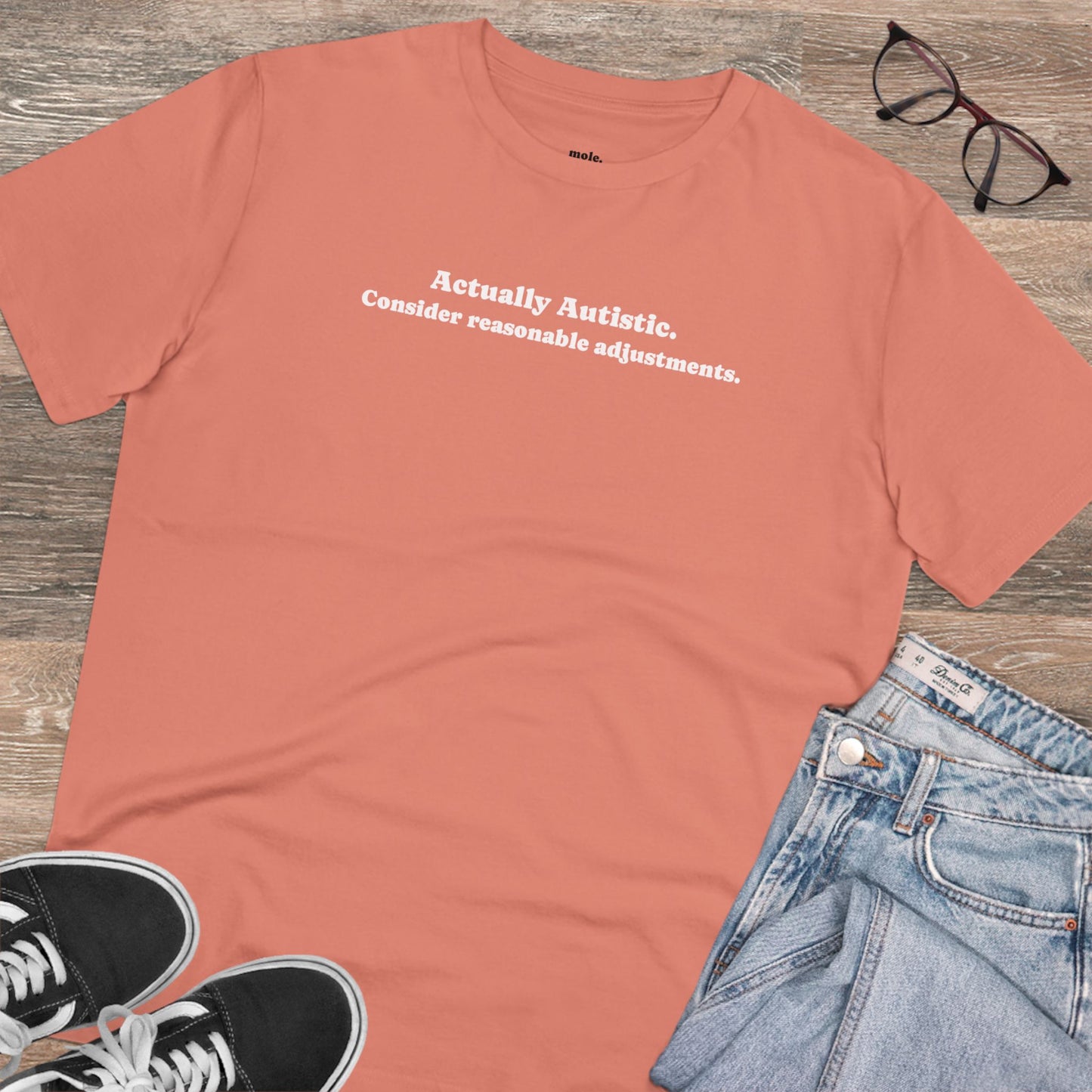 T-Shirt, Organic, Unisex, Actually Autistic