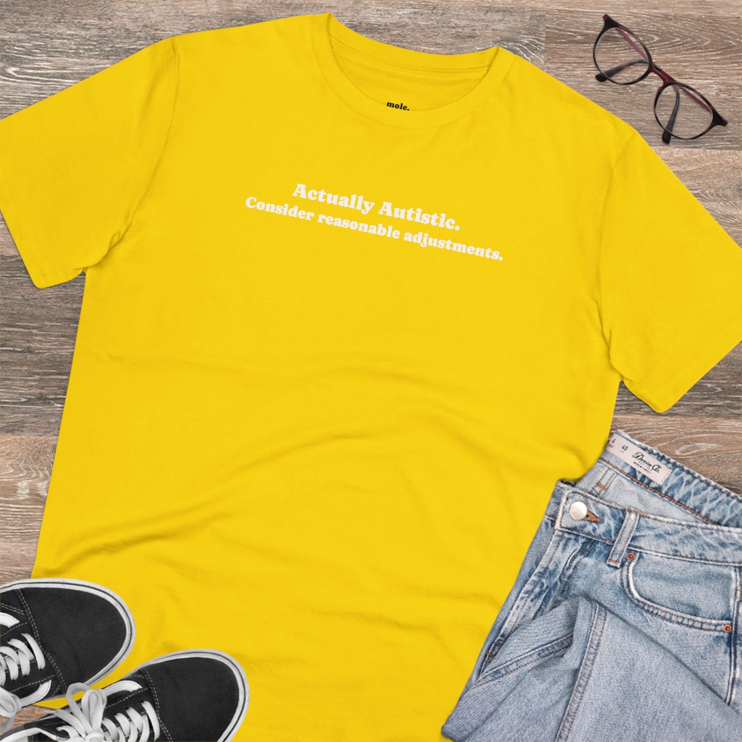 T-Shirt, Organic, Unisex, Actually Autistic