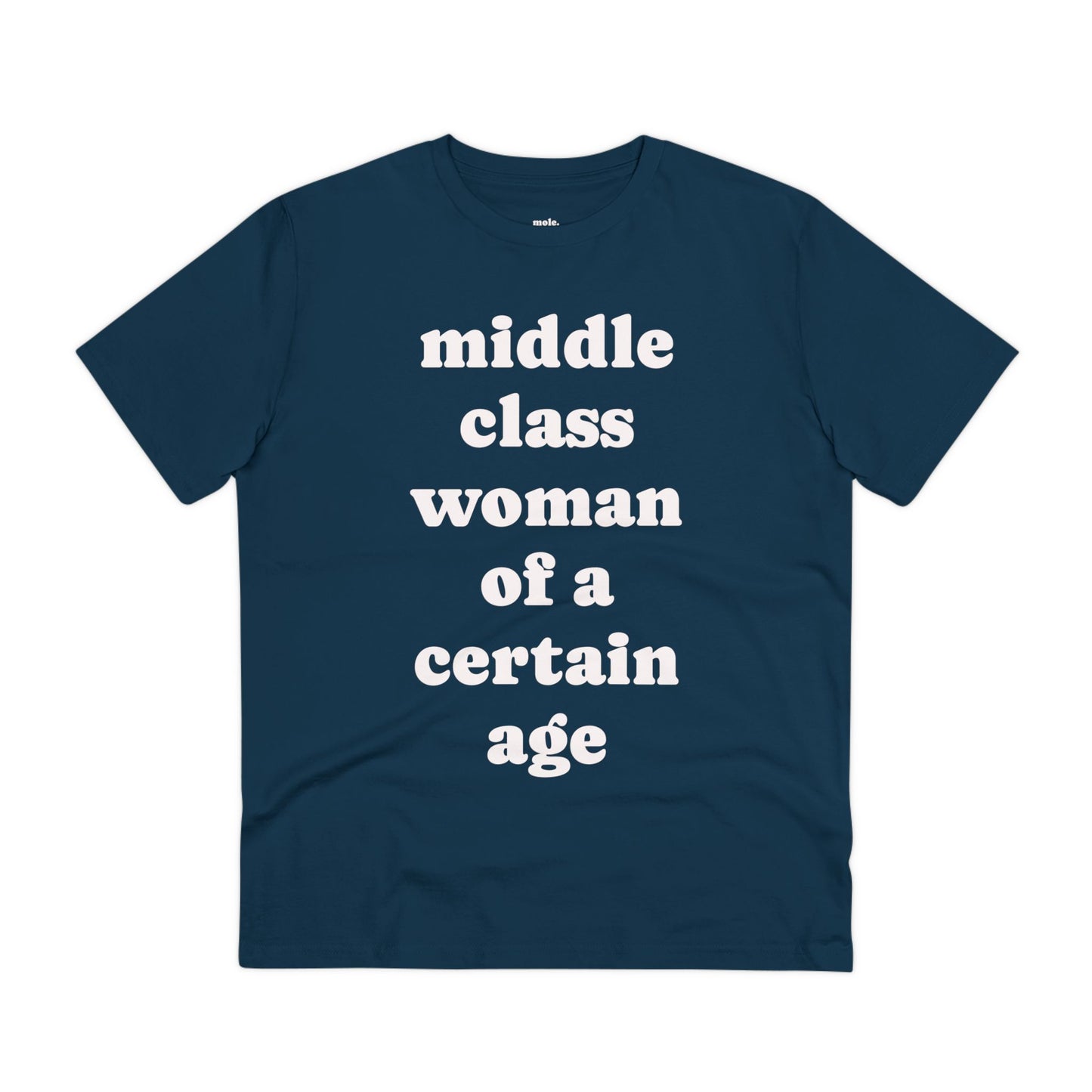 T-Shirt, Organic, Unisex, Certain Age (Large Text)