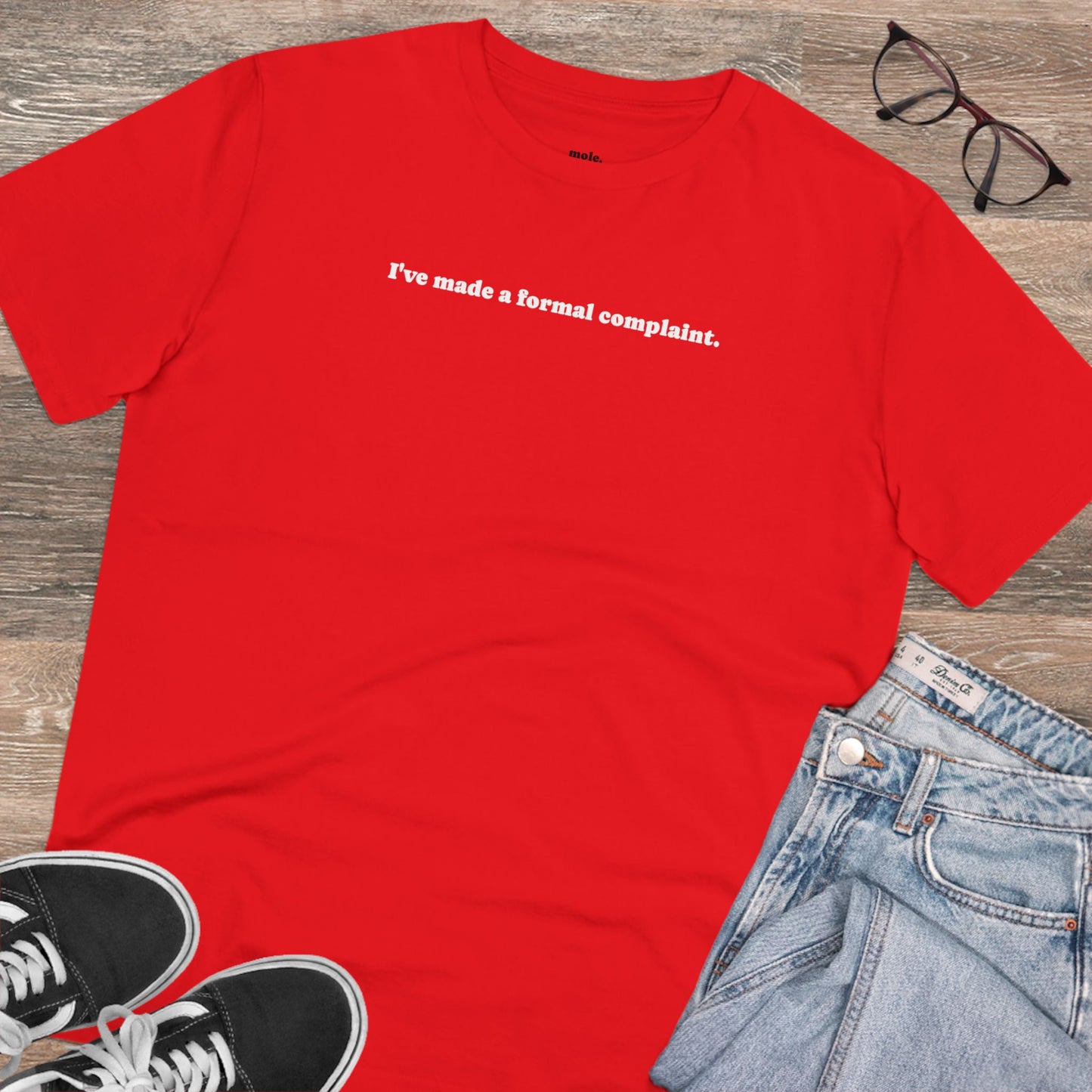 T-Shirt, Organic, Unisex, Formal Complaint