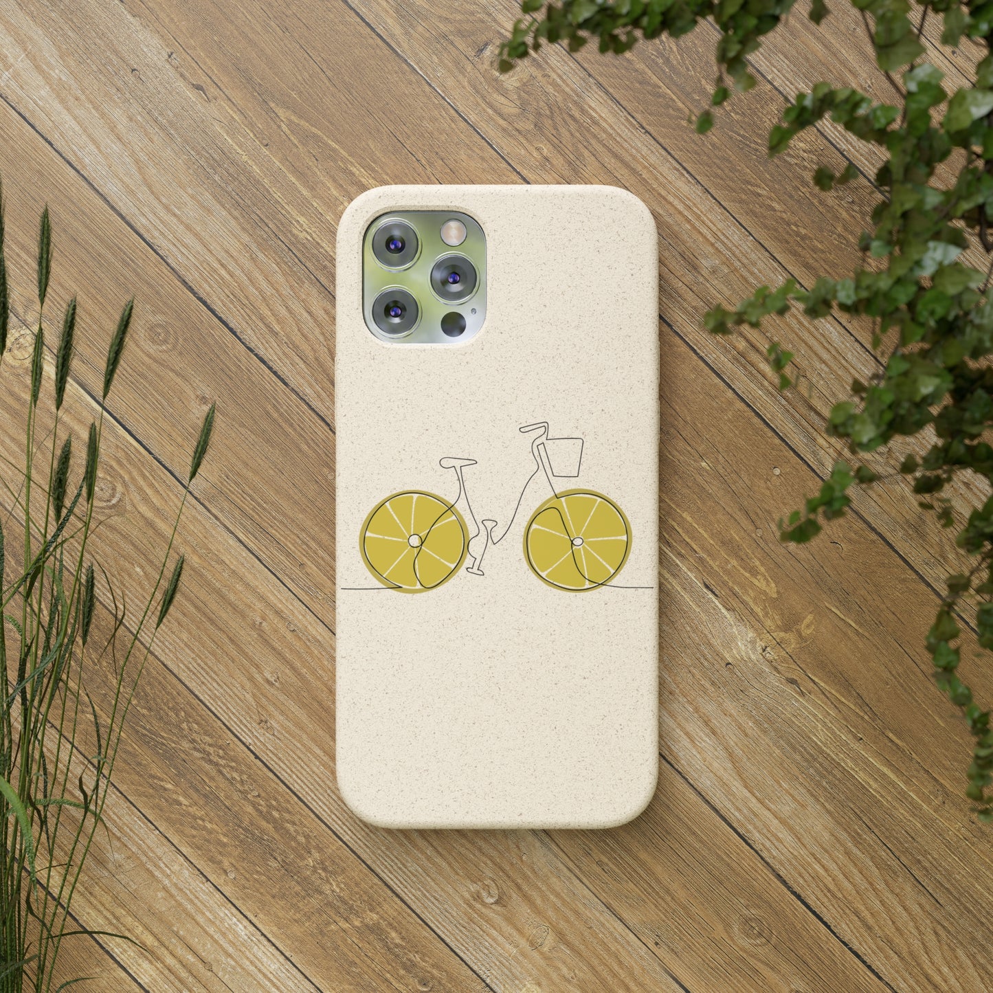 Phone Case, Biodegradable, Pedal Bike