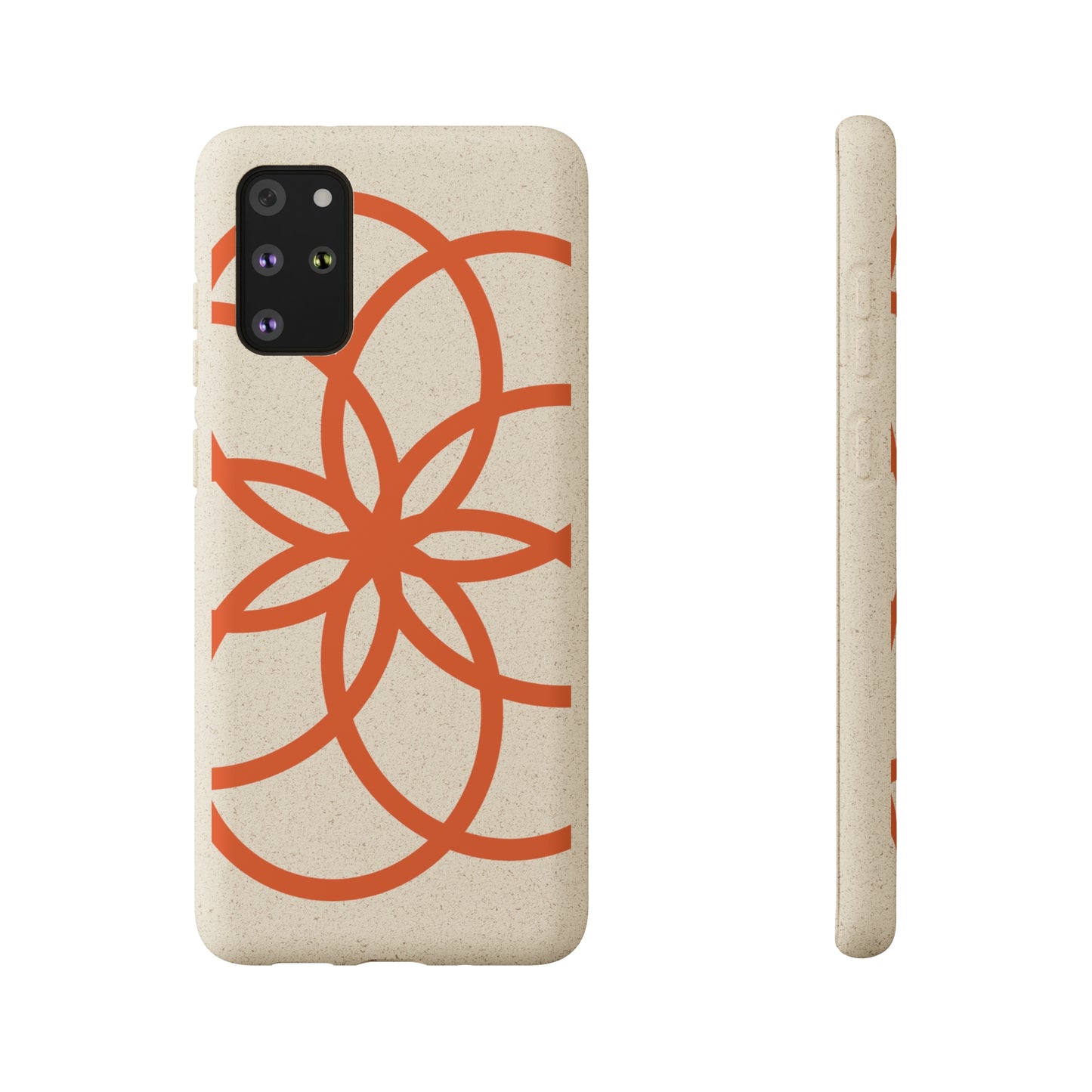 Phone Case, Biodegradable, Graphic Snowflake