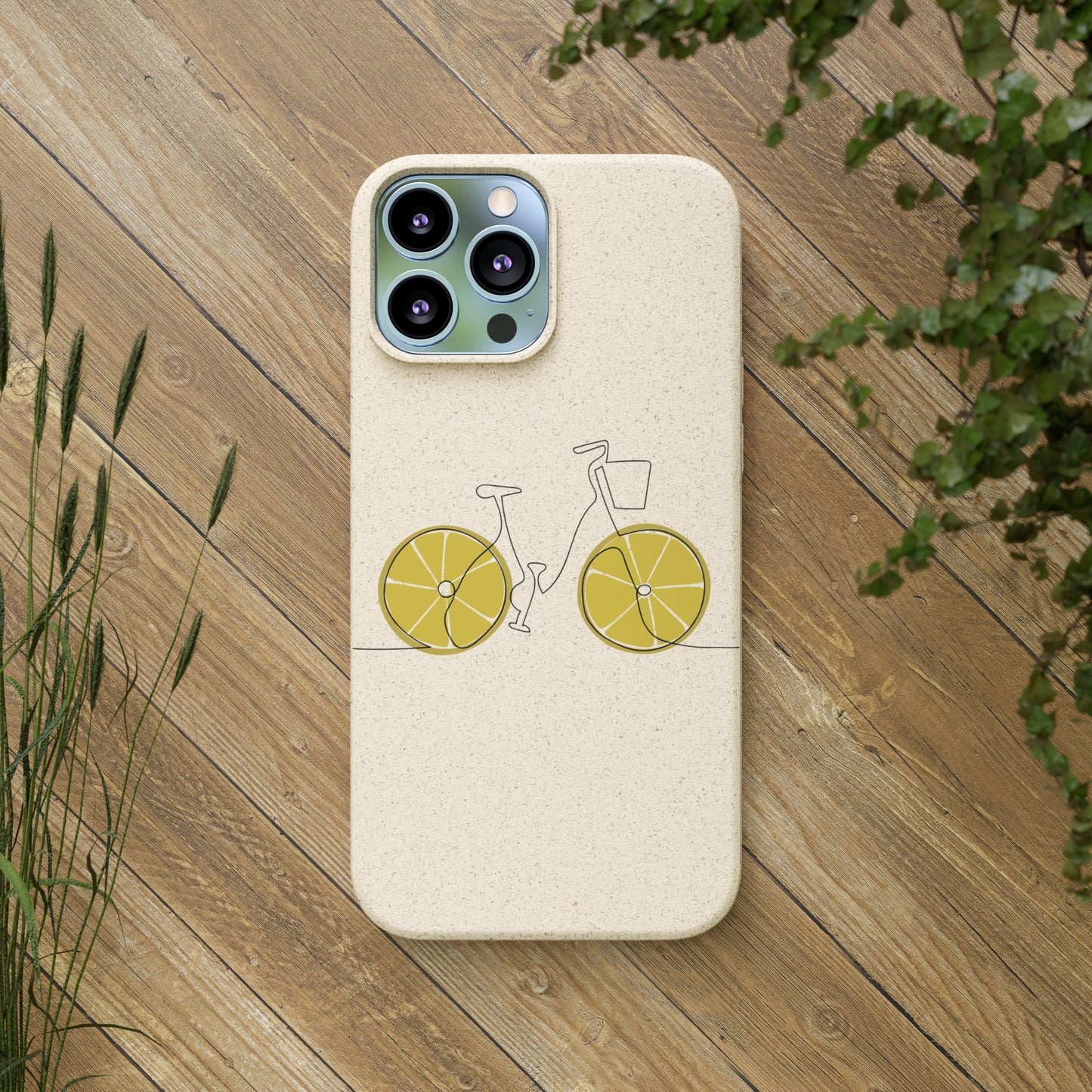 Phone Case, Biodegradable, Pedal Bike