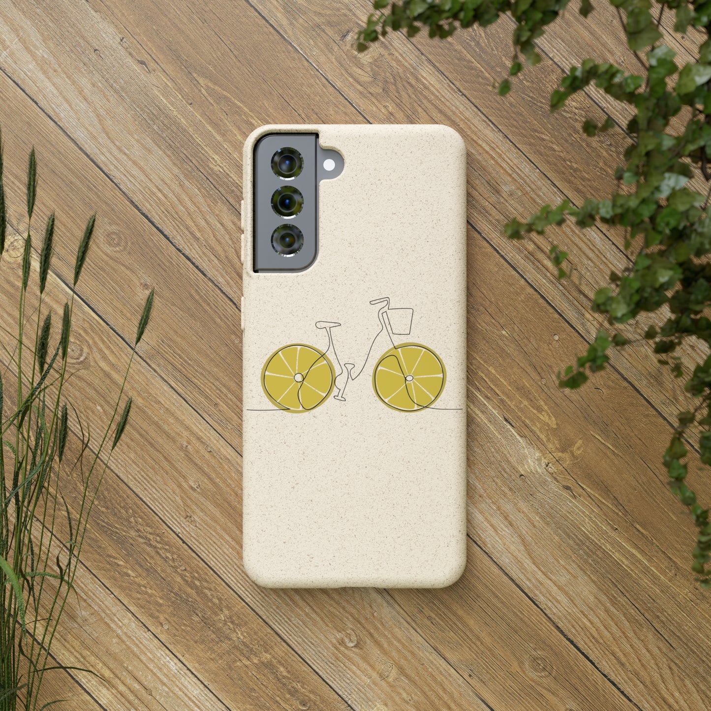 Phone Case, Biodegradable, Pedal Bike