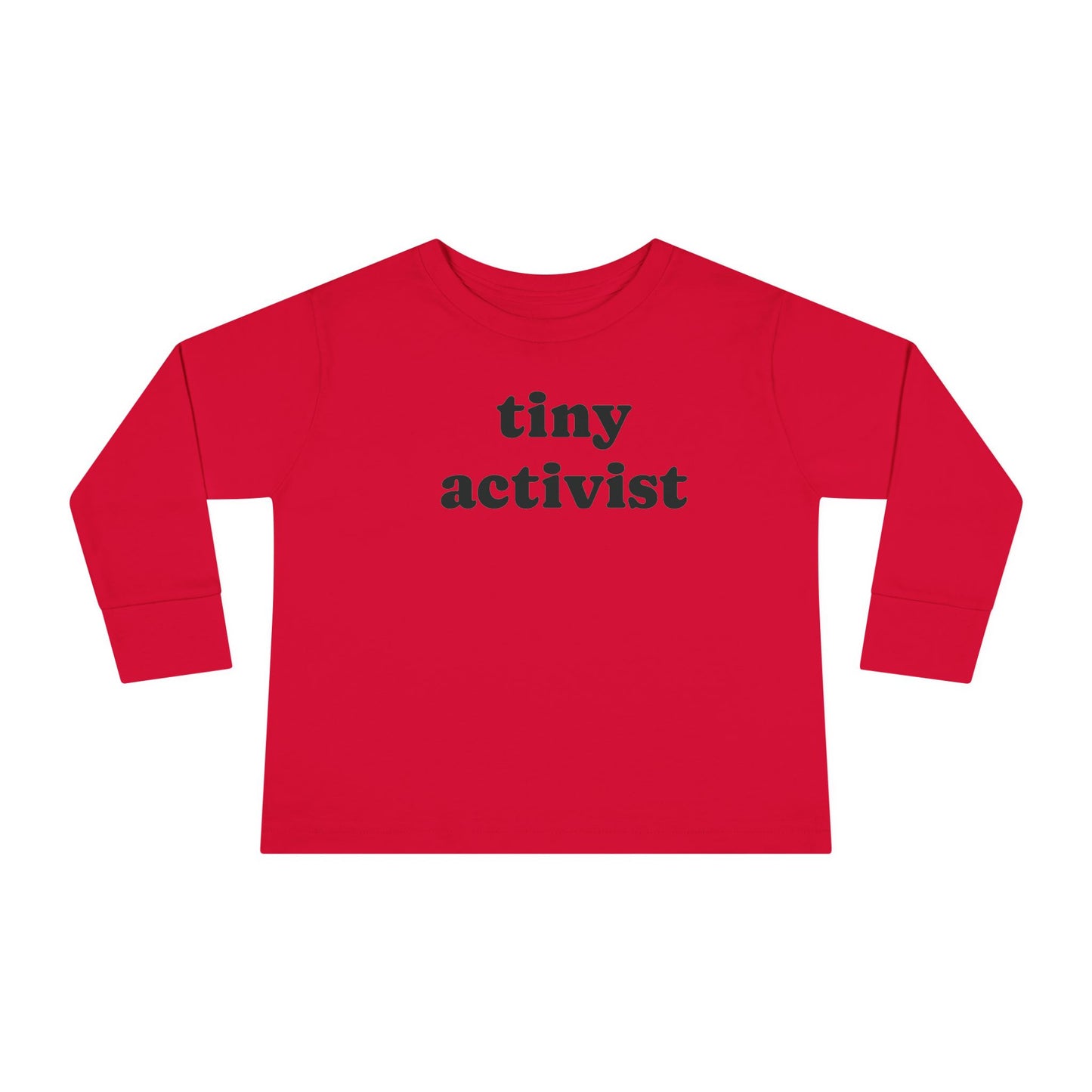 Long Sleeve Tee, Toddler, Tiny Activist (UK only)