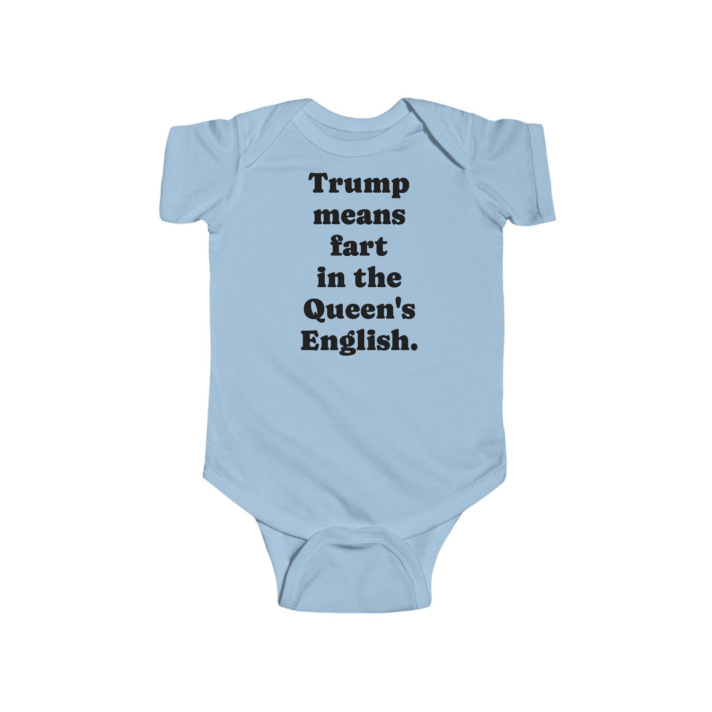 Bodysuit, Jersey, Infant, Trump Means Fart