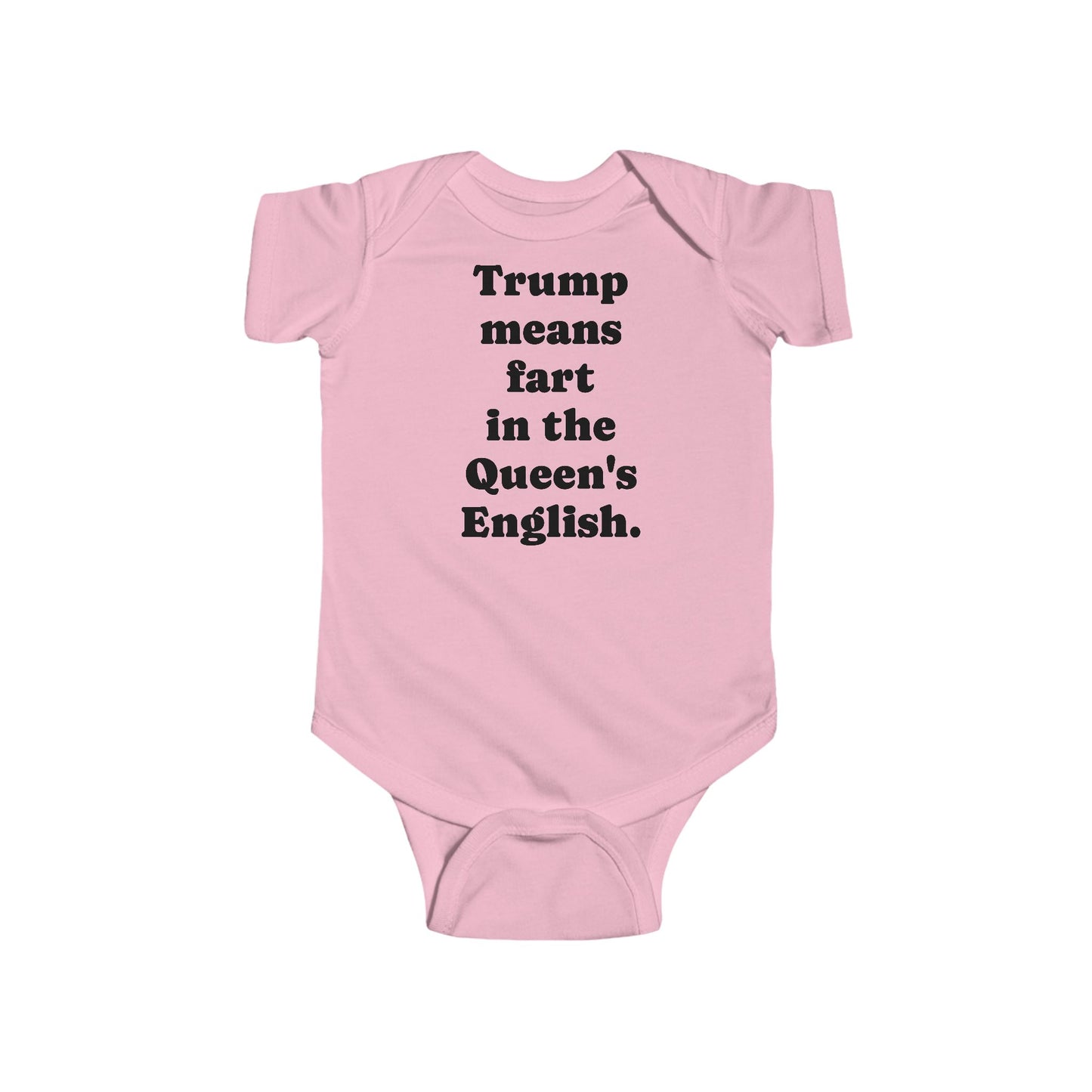 Bodysuit, Jersey, Infant, Trump Means Fart