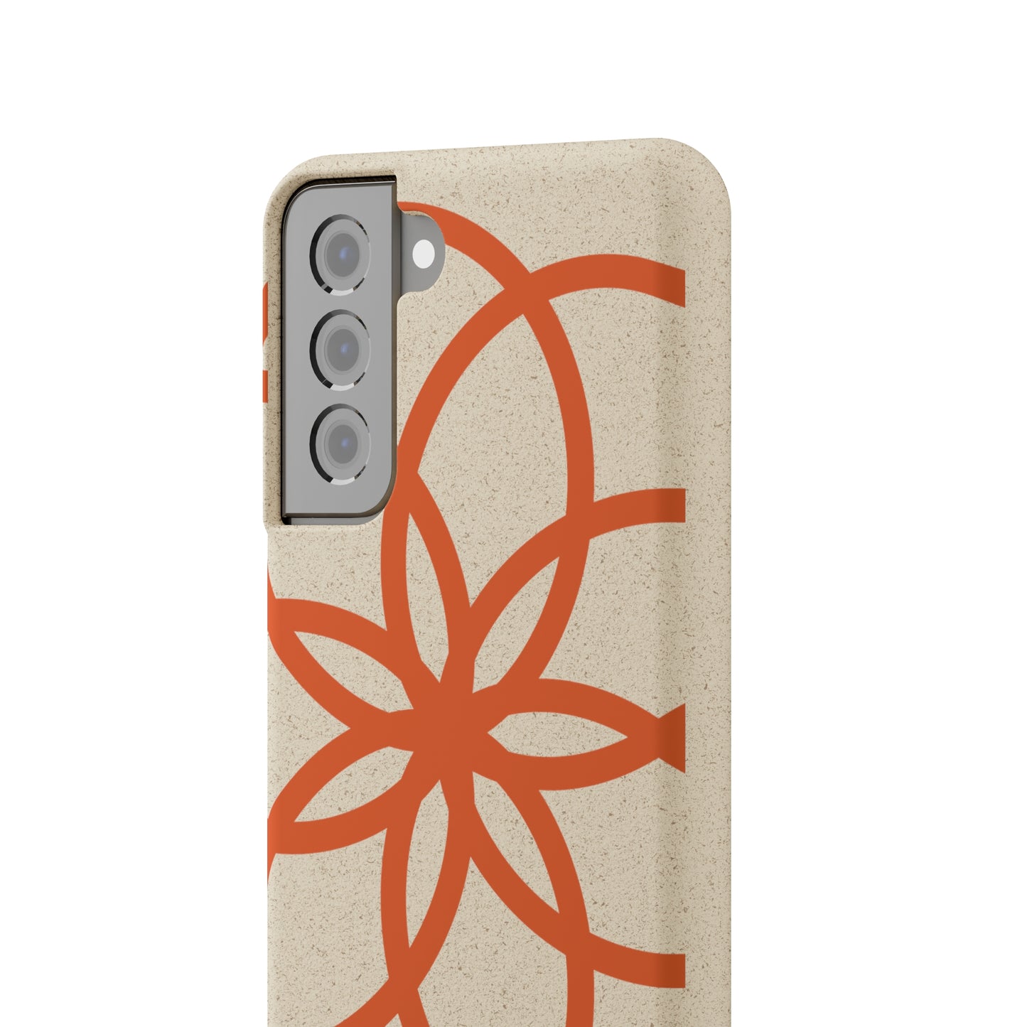 Phone Case, Biodegradable, Graphic Snowflake