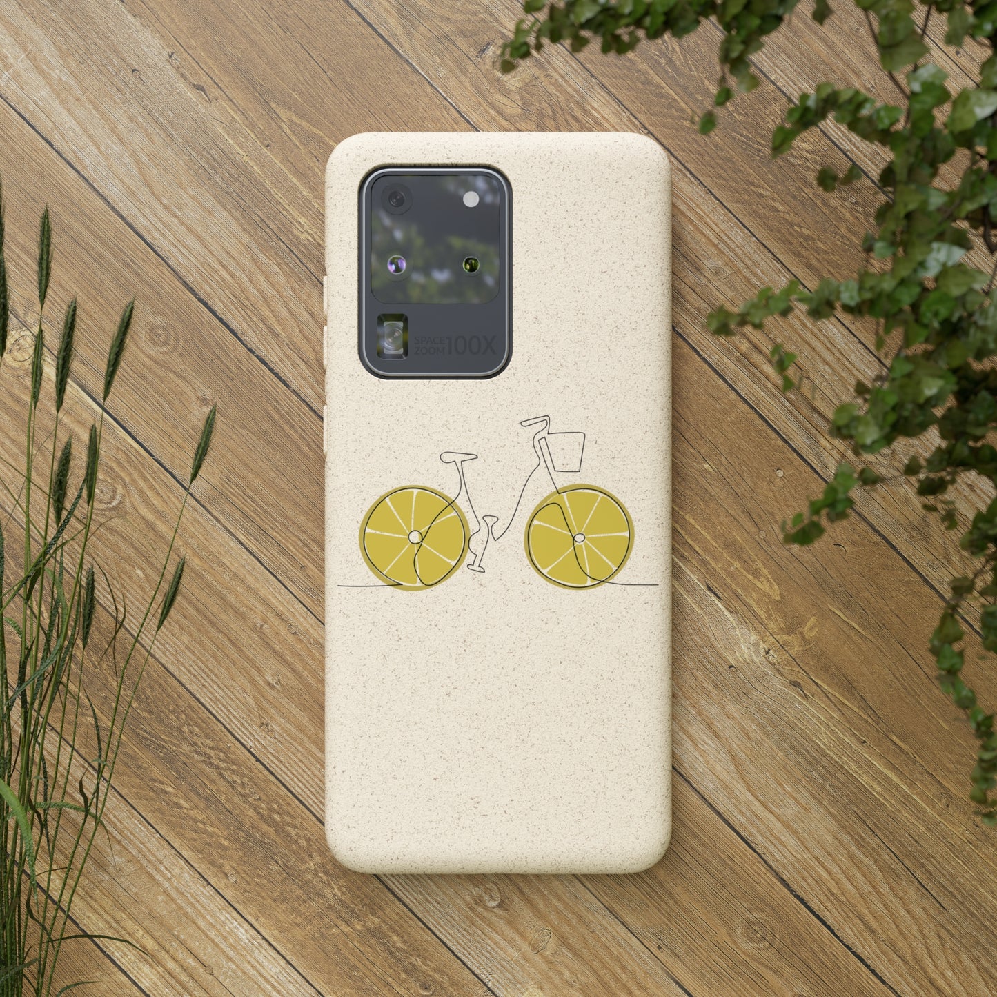 Phone Case, Biodegradable, Pedal Bike