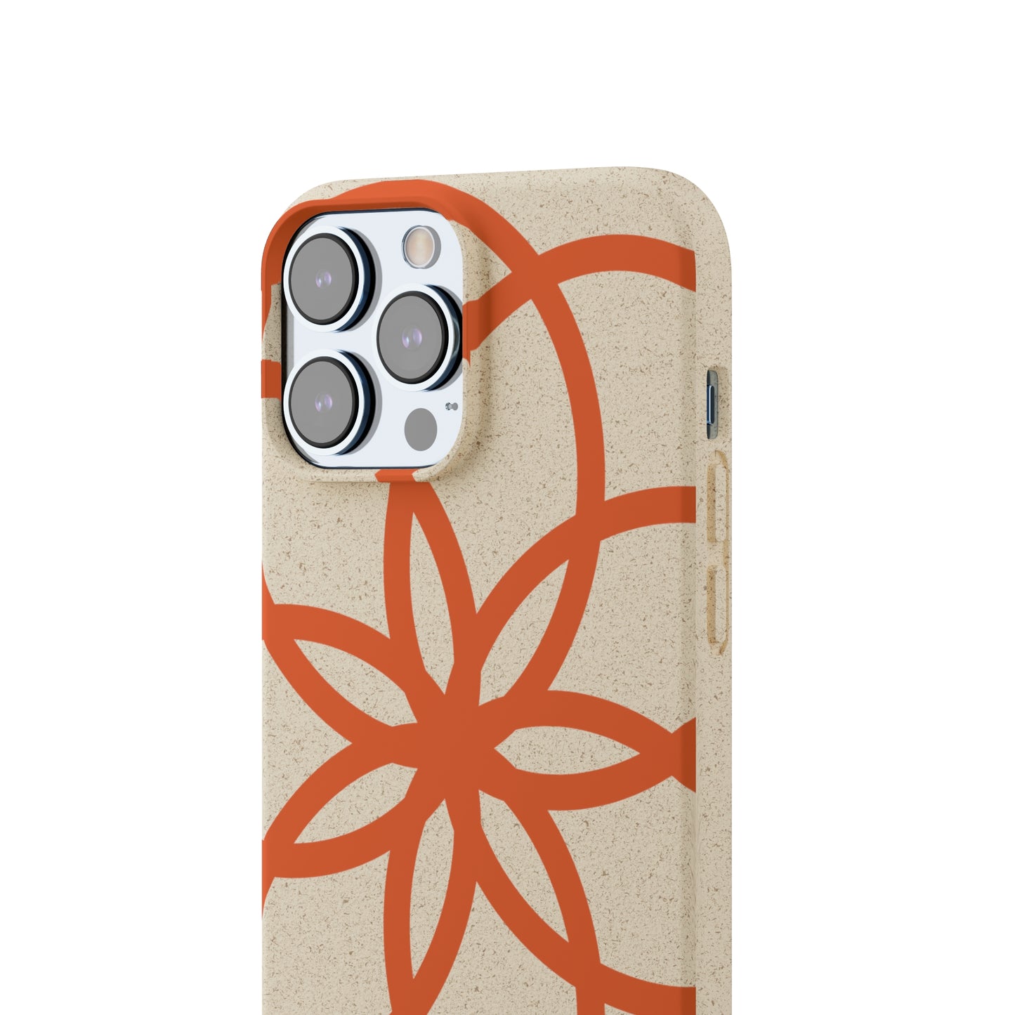 Phone Case, Biodegradable, Graphic Snowflake