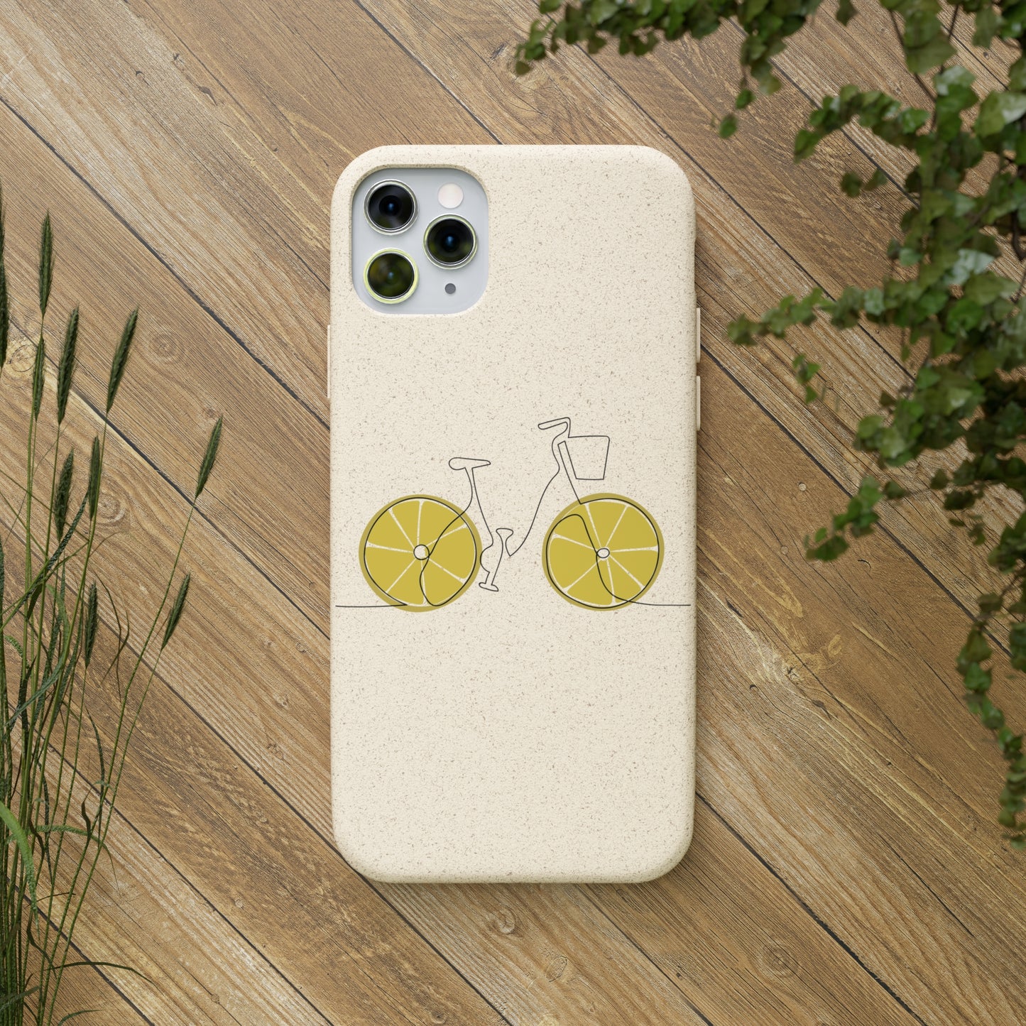 Phone Case, Biodegradable, Pedal Bike