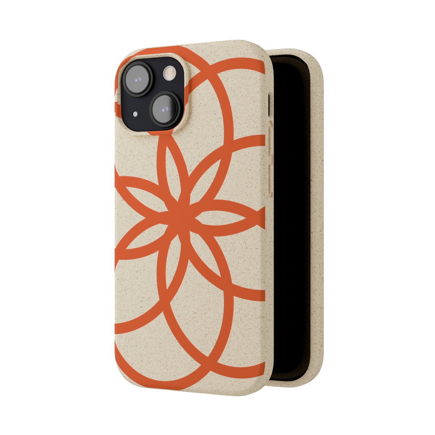 Phone Case, Biodegradable, Graphic Snowflake