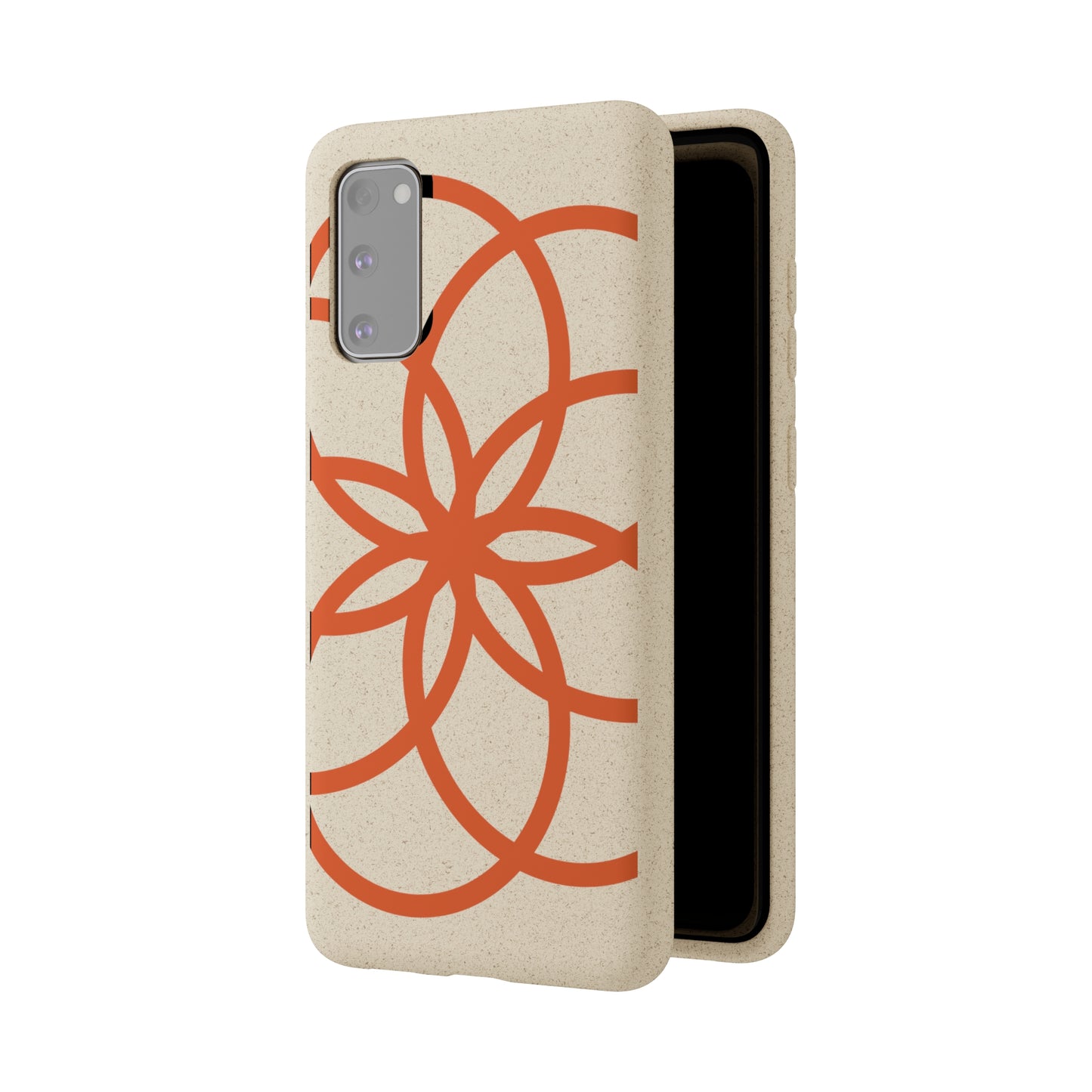 Phone Case, Biodegradable, Graphic Snowflake