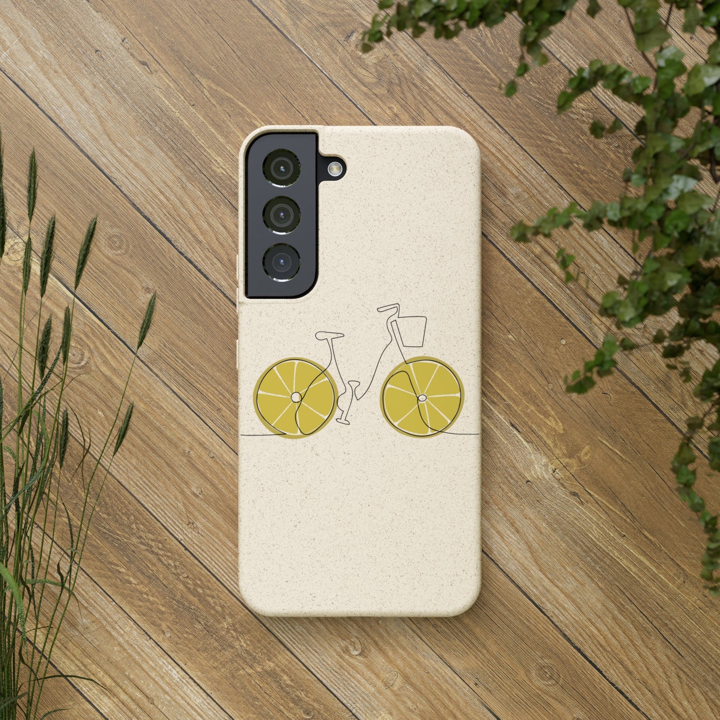 Phone Case, Biodegradable, Pedal Bike