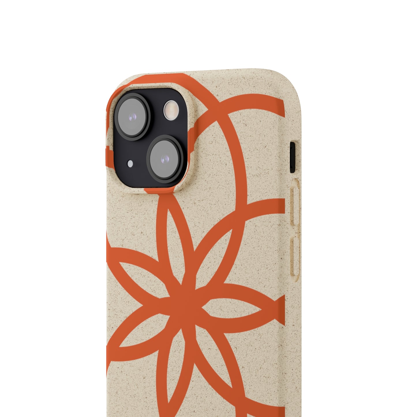 Phone Case, Biodegradable, Graphic Snowflake