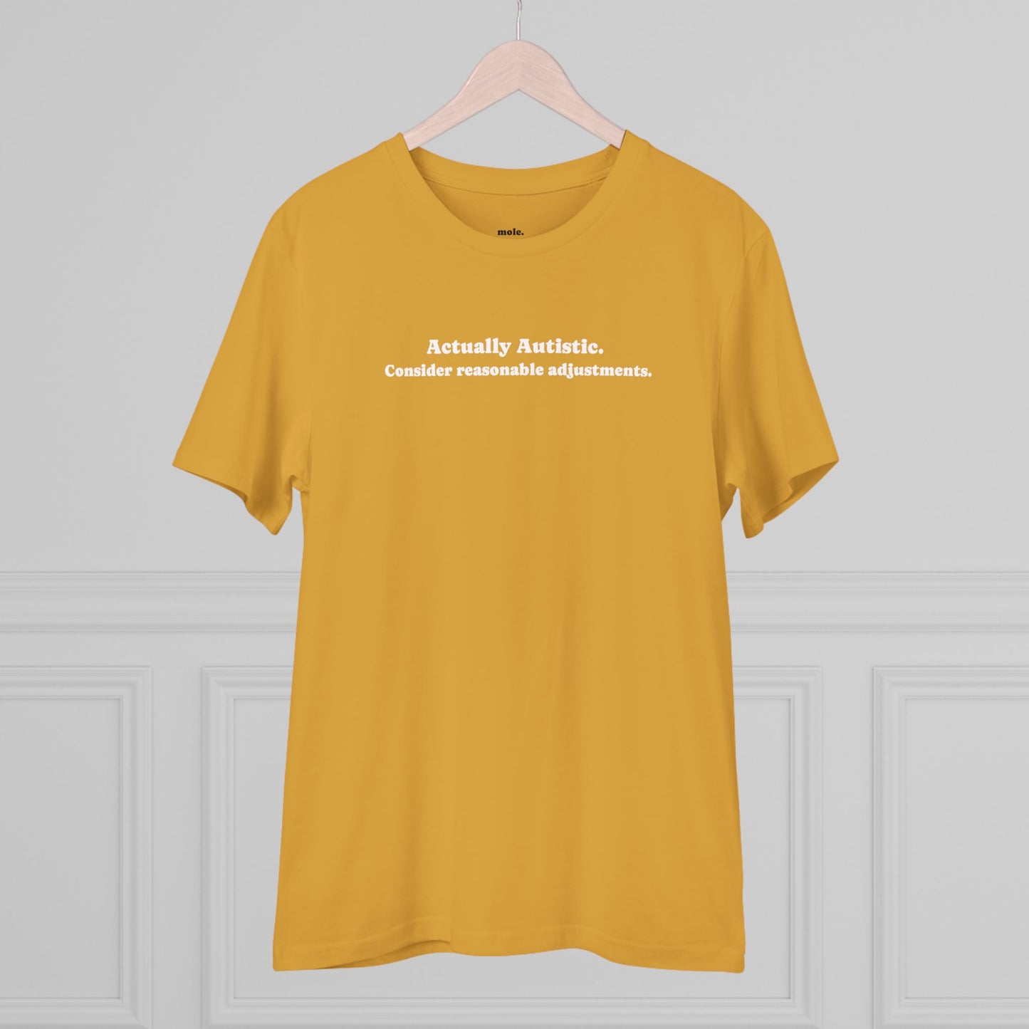 T-Shirt, Organic, Unisex, Actually Autistic