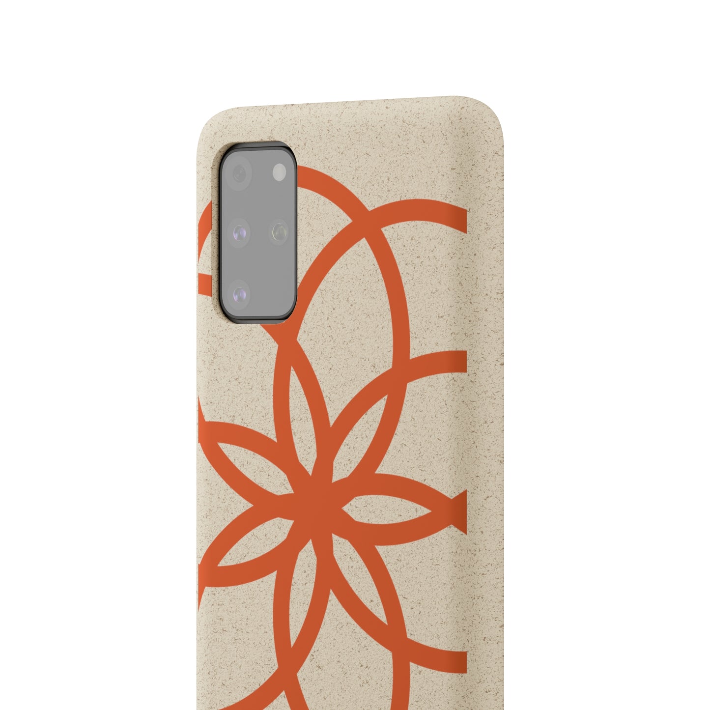 Phone Case, Biodegradable, Graphic Snowflake