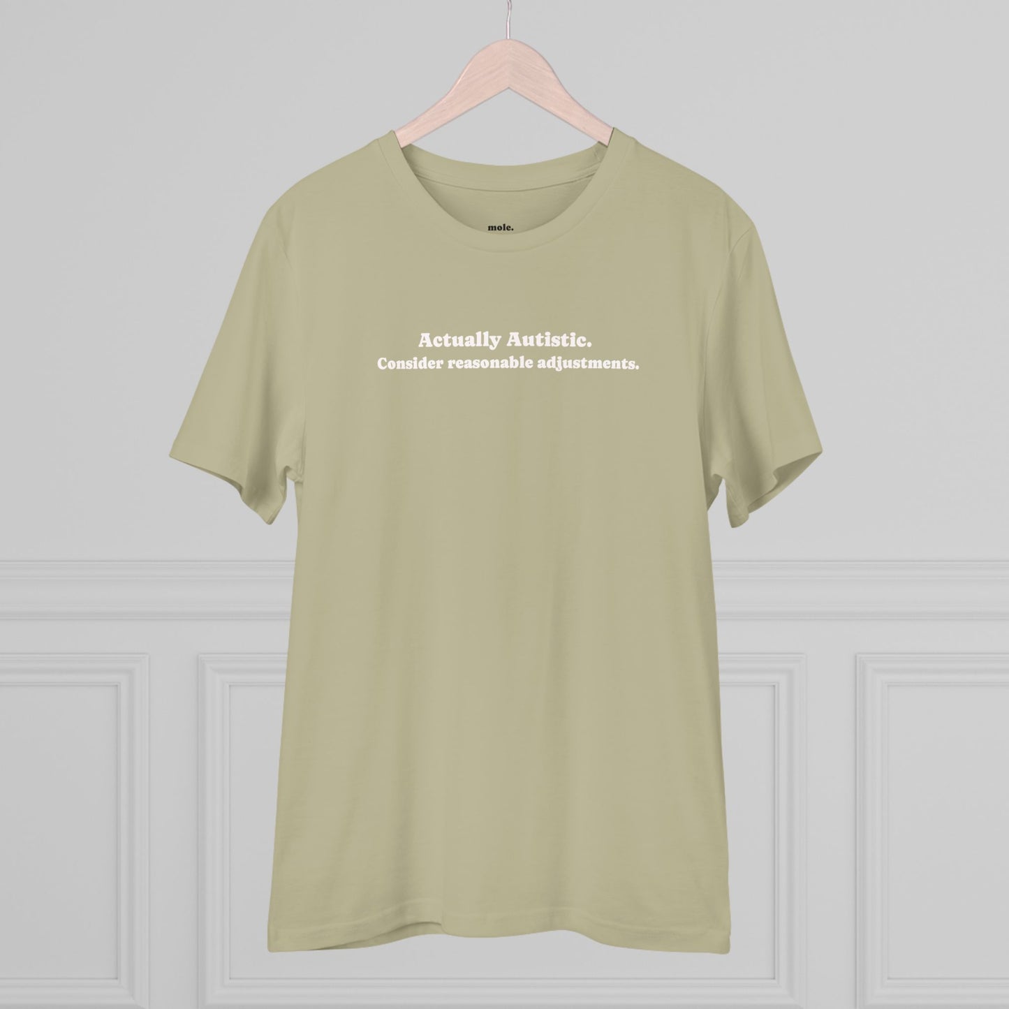 T-Shirt, Organic, Unisex, Actually Autistic