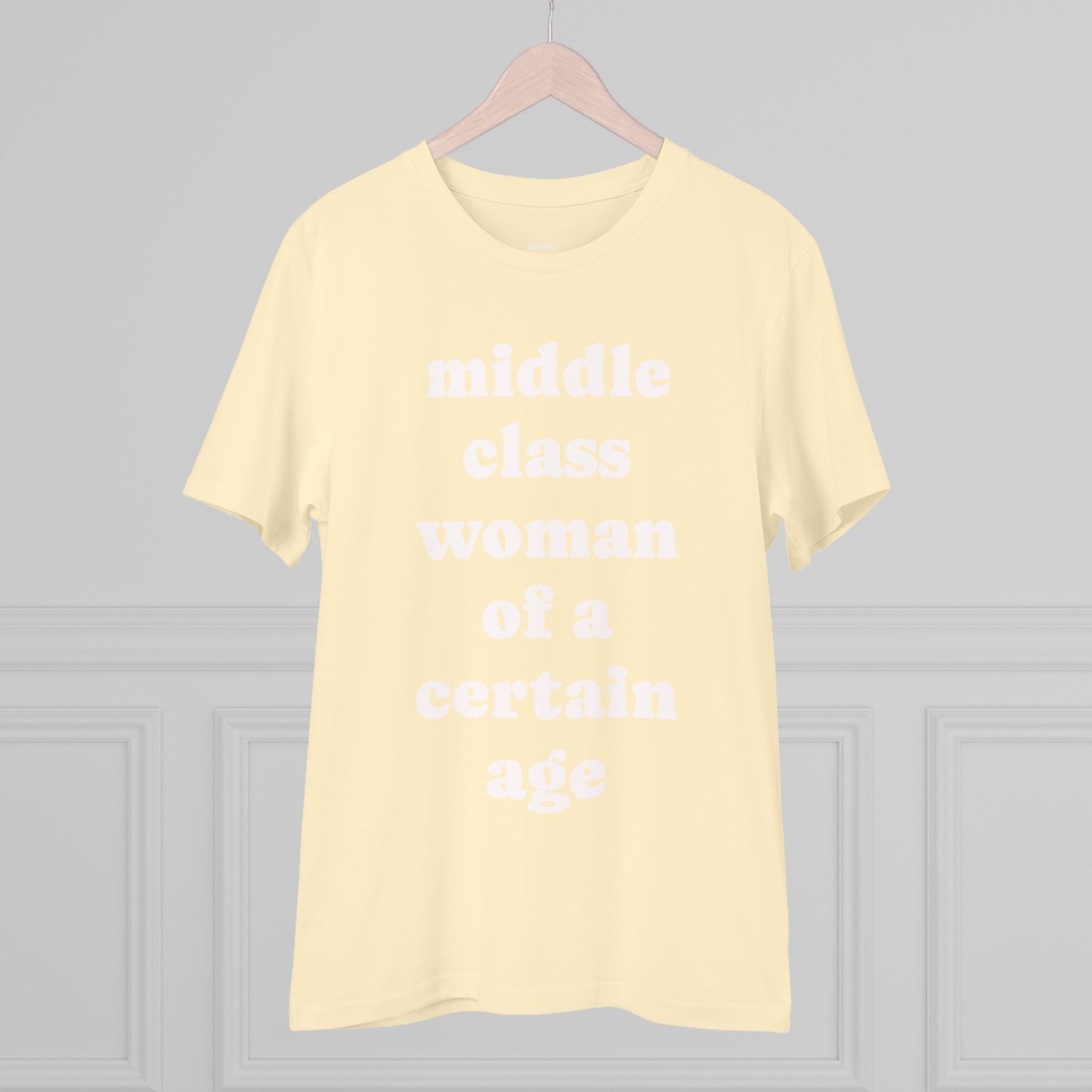 T-Shirt, Organic, Unisex, Certain Age (Large Text)