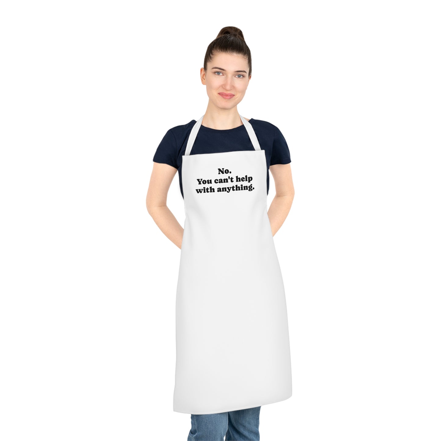 Apron, Adult, No you Can't Help