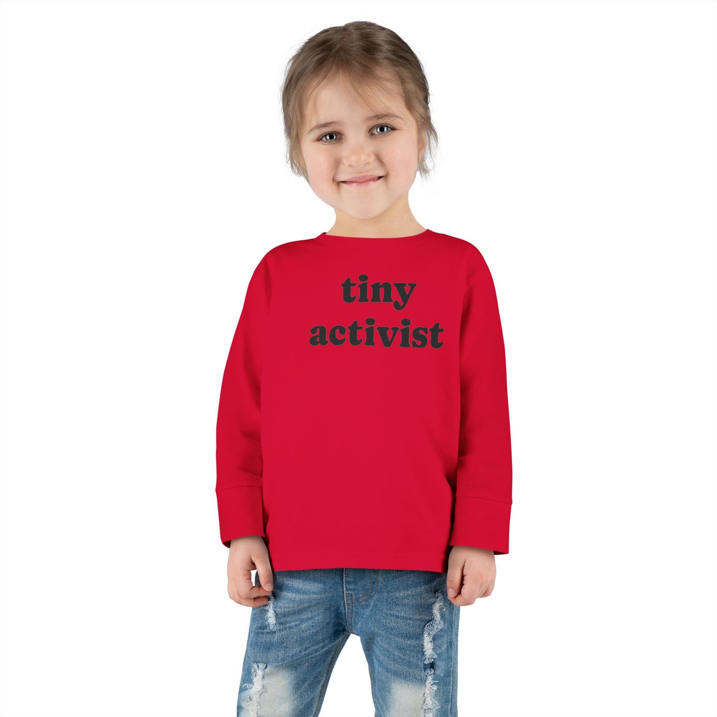 Long Sleeve Tee, Toddler, Tiny Activist (UK only)