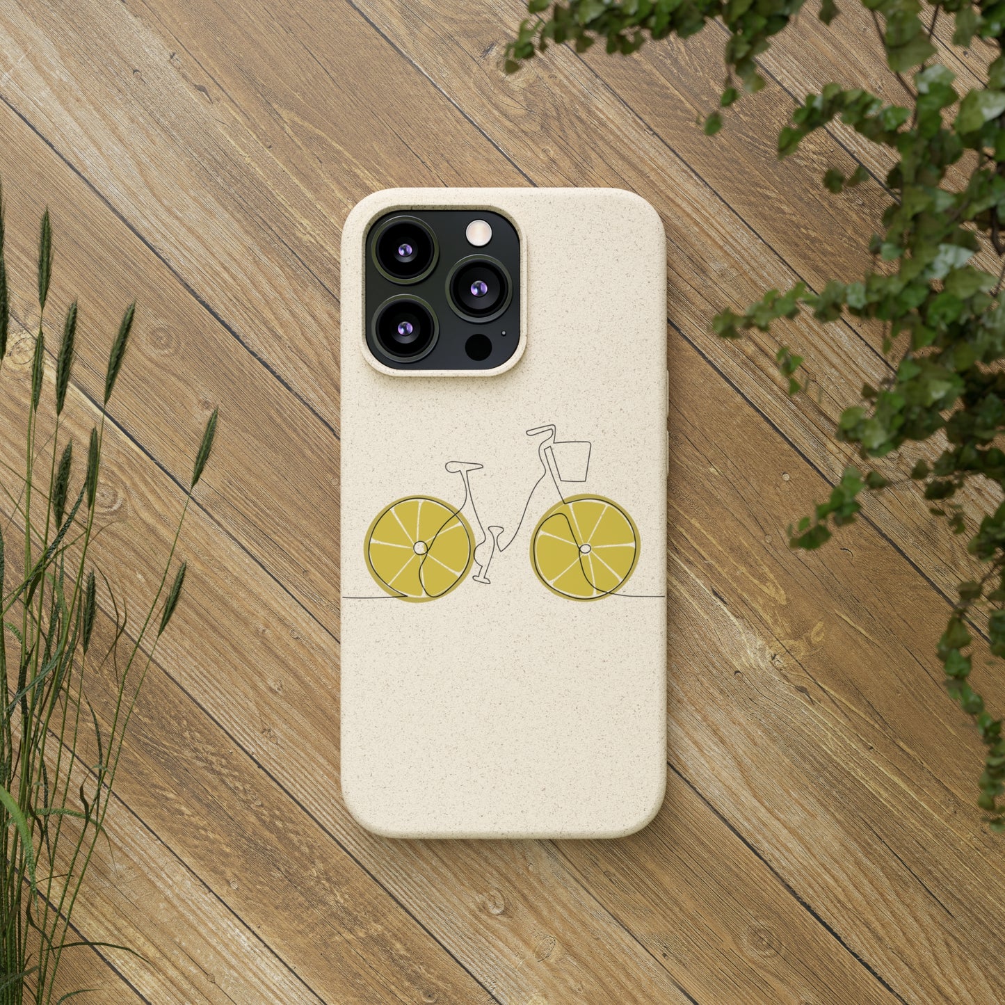 Phone Case, Biodegradable, Pedal Bike