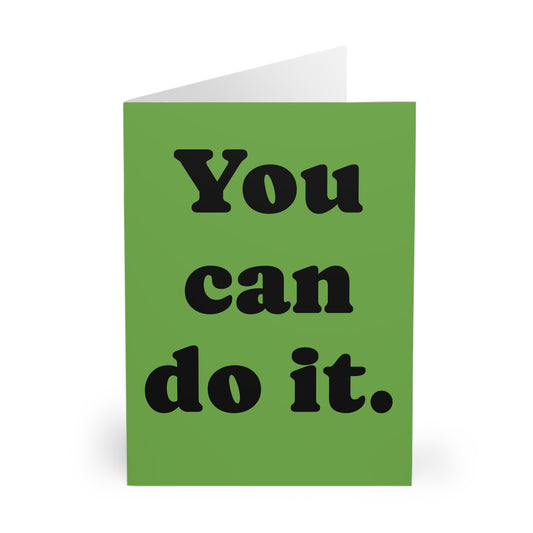 Greeting Cards, You Can  Do It (5 Pack)