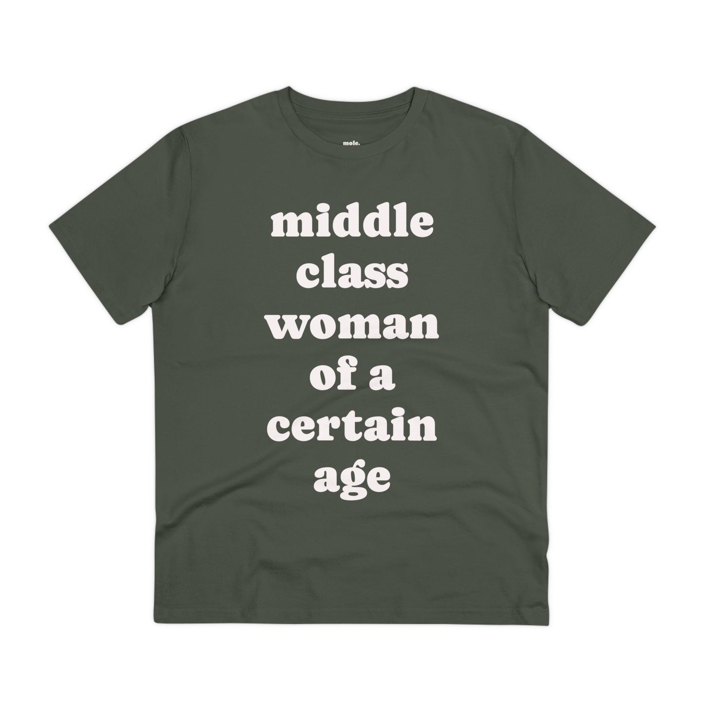 T-Shirt, Organic, Unisex, Certain Age (Large Text)