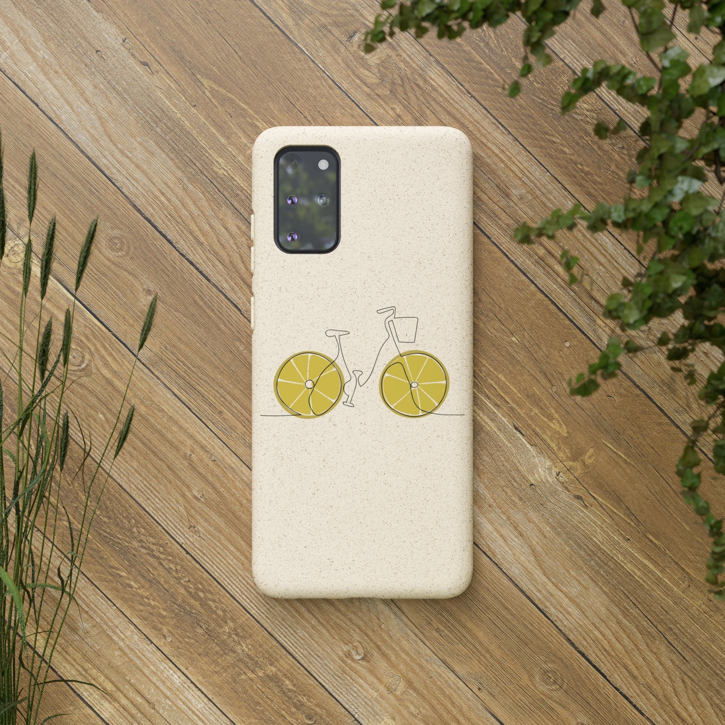 Phone Case, Biodegradable, Pedal Bike