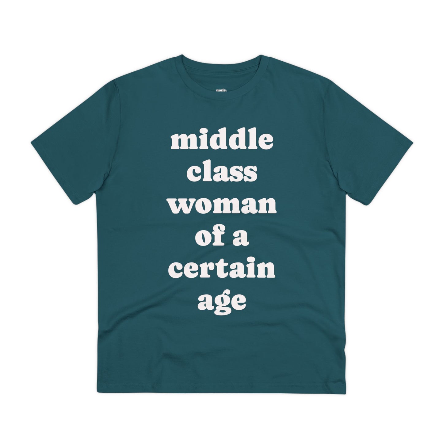 T-Shirt, Organic, Unisex, Certain Age (Large Text)