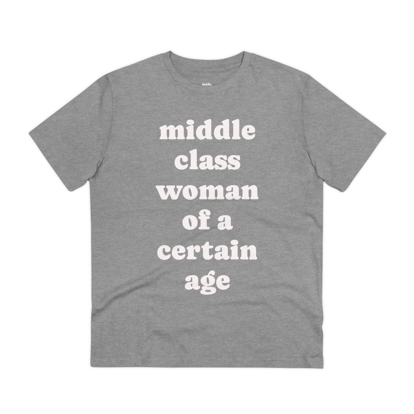 T-Shirt, Organic, Unisex, Certain Age (Large Text)