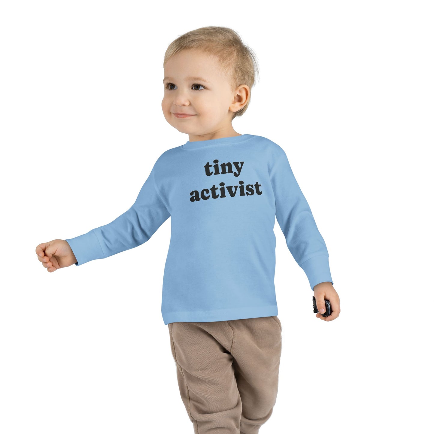 Long Sleeve Tee, Toddler, Tiny Activist (UK only)