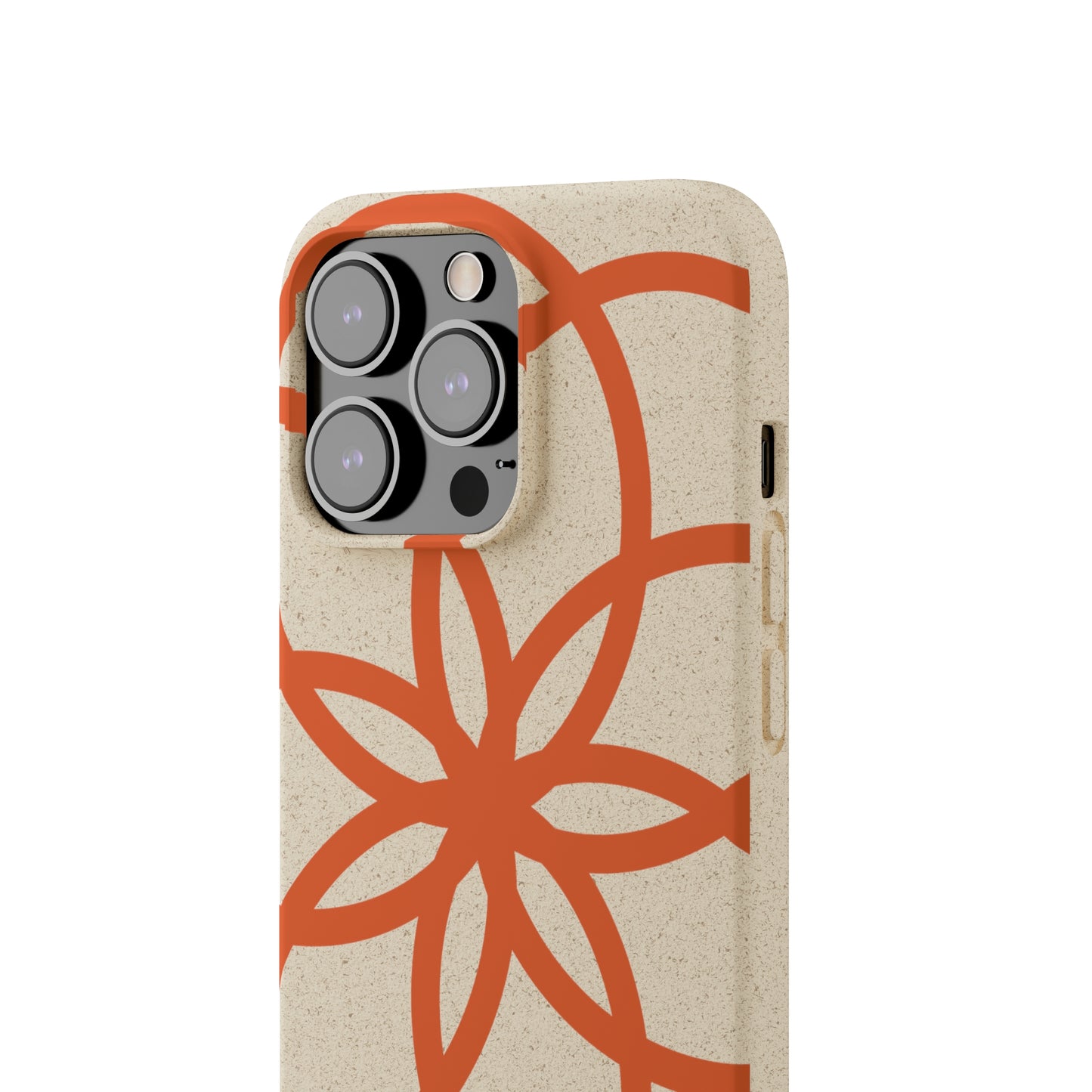 Phone Case, Biodegradable, Graphic Snowflake